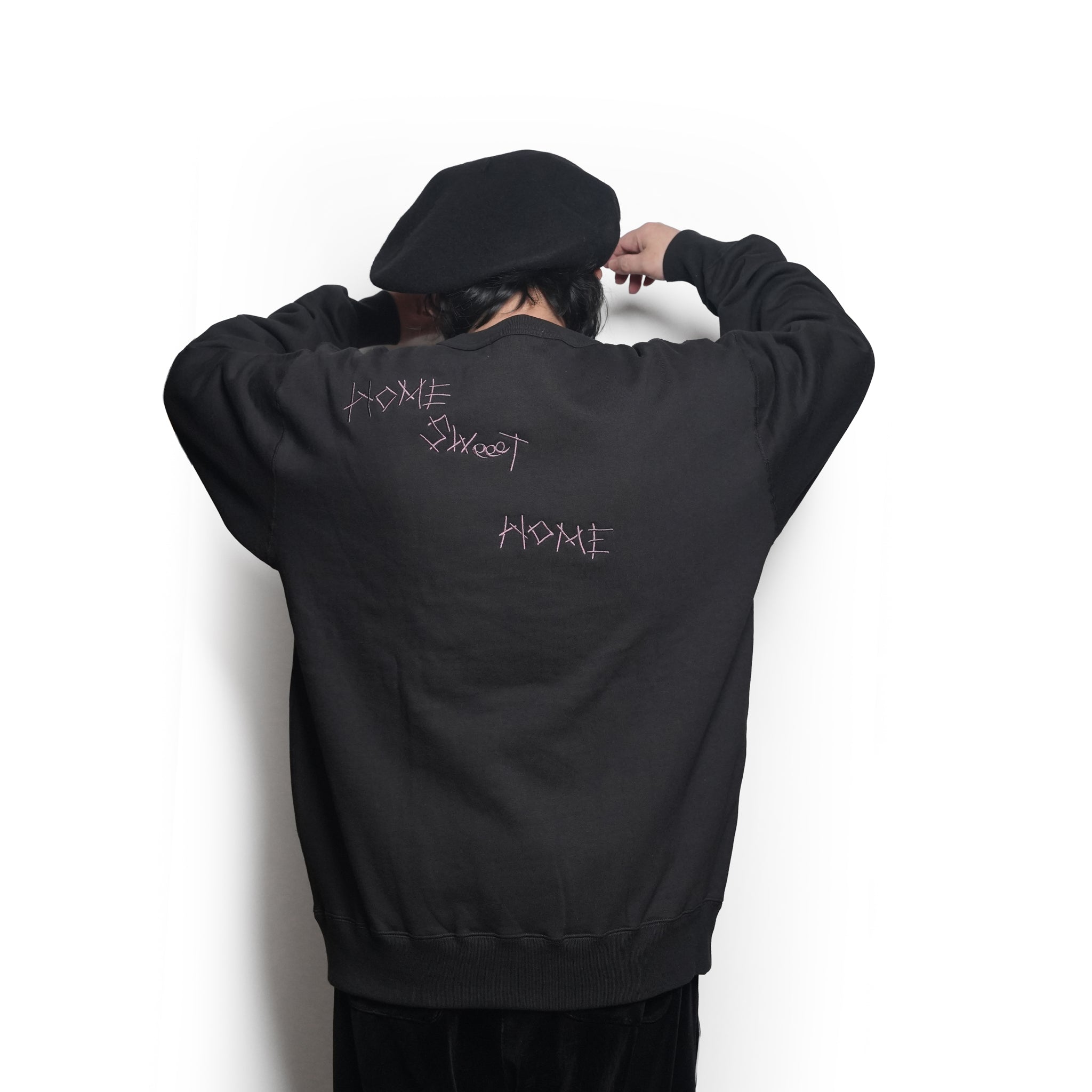 H.S.H CREW | Color_Black | No_VOO-1263_Black【VOO_ヴォー】