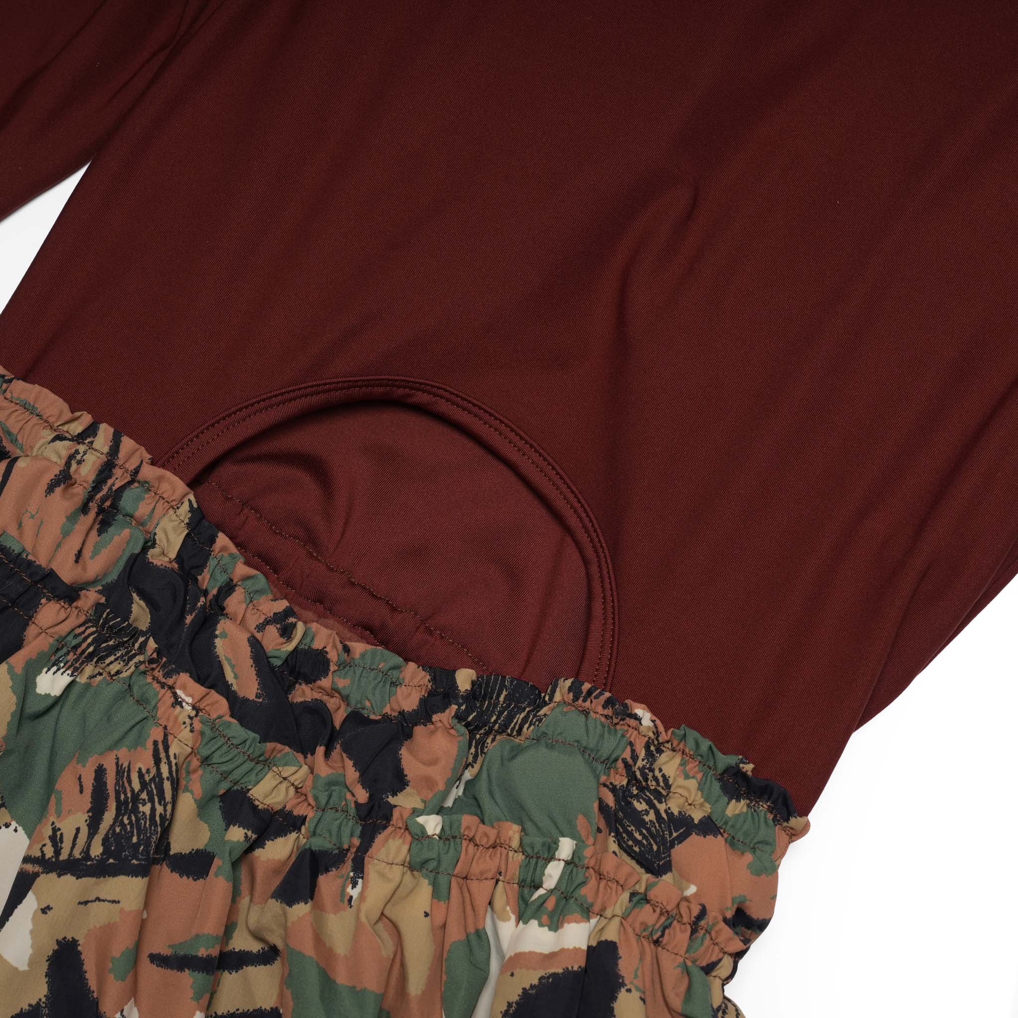 Balloon Hybrid Dress | Color:Camoflage【AMBERGLEAM_アンバーグリーム】