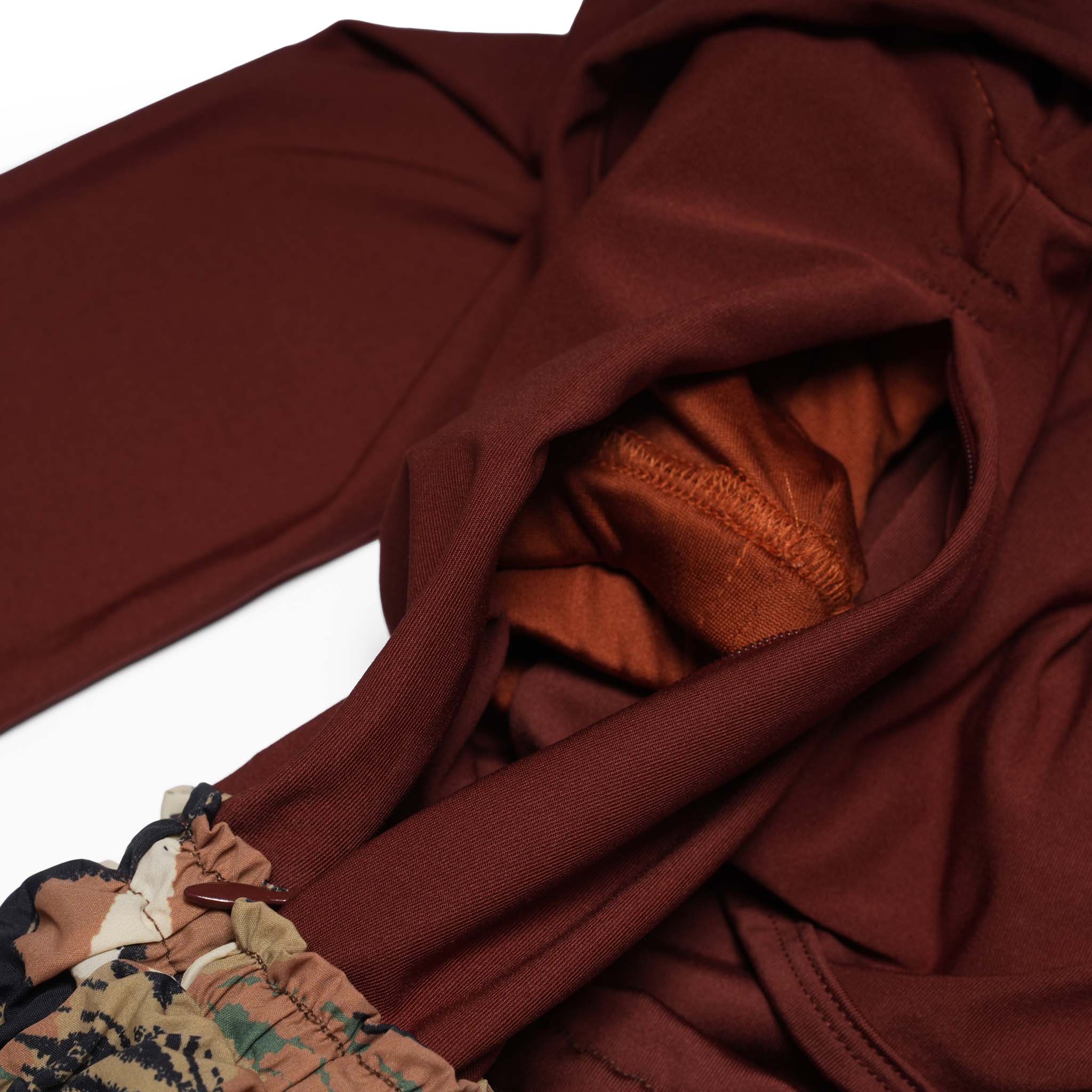 Balloon Hybrid Dress | Color:Camoflage【AMBERGLEAM_アンバーグリーム】