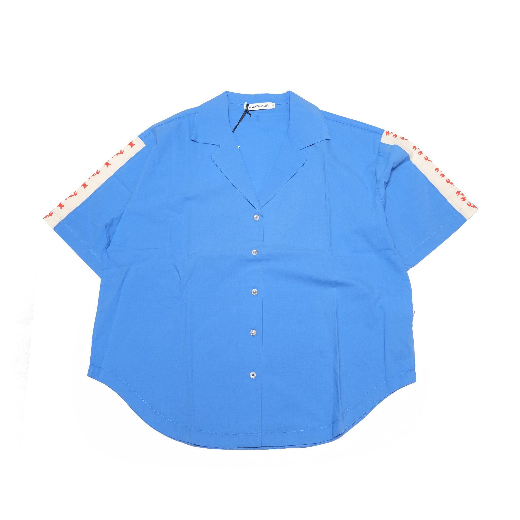 LOBSTER SHIRT – French Blue | ARAMINTA JAMES