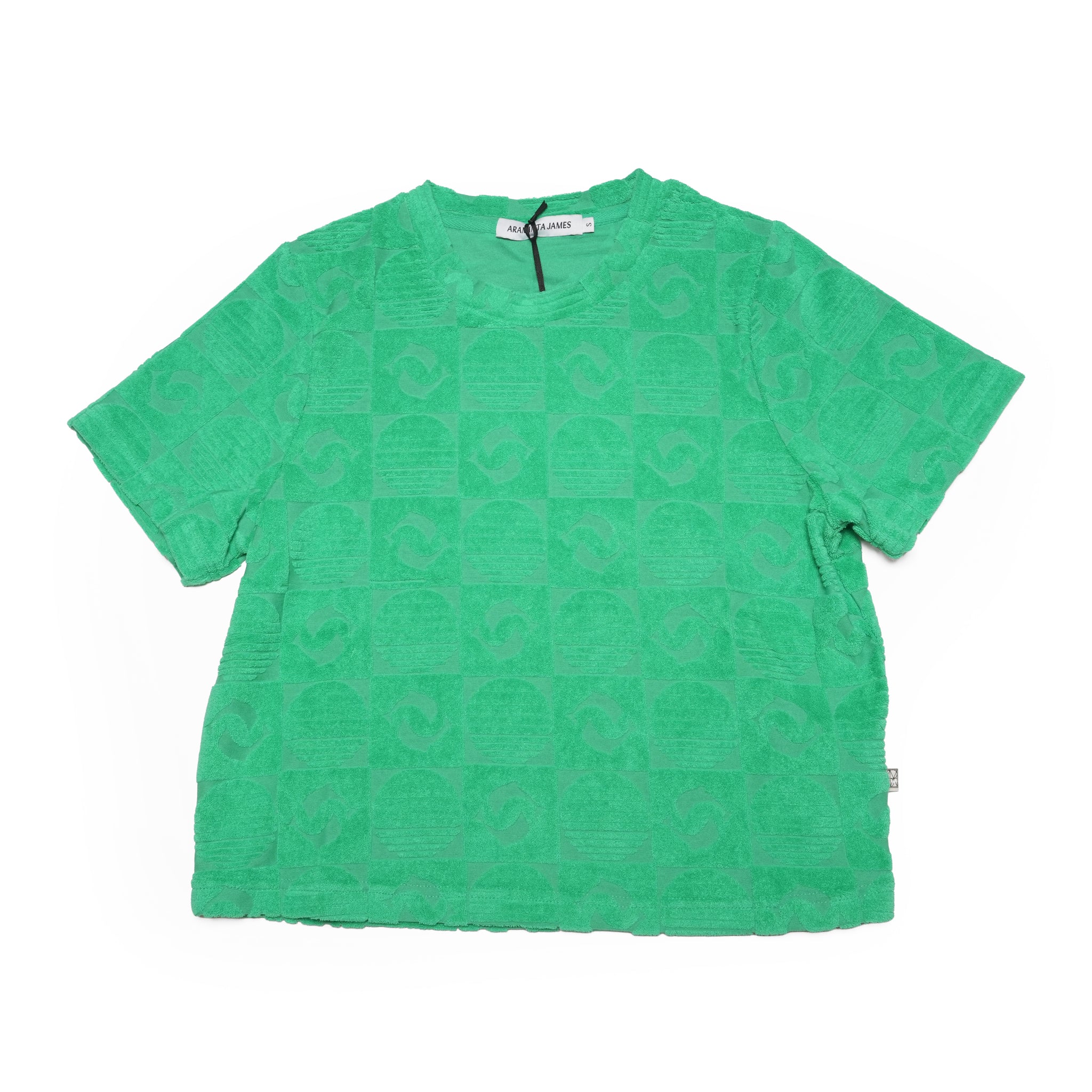 CRUISE TDOLPHINE TERRY TOP – Tropical Green | ARAMINTA JAMES