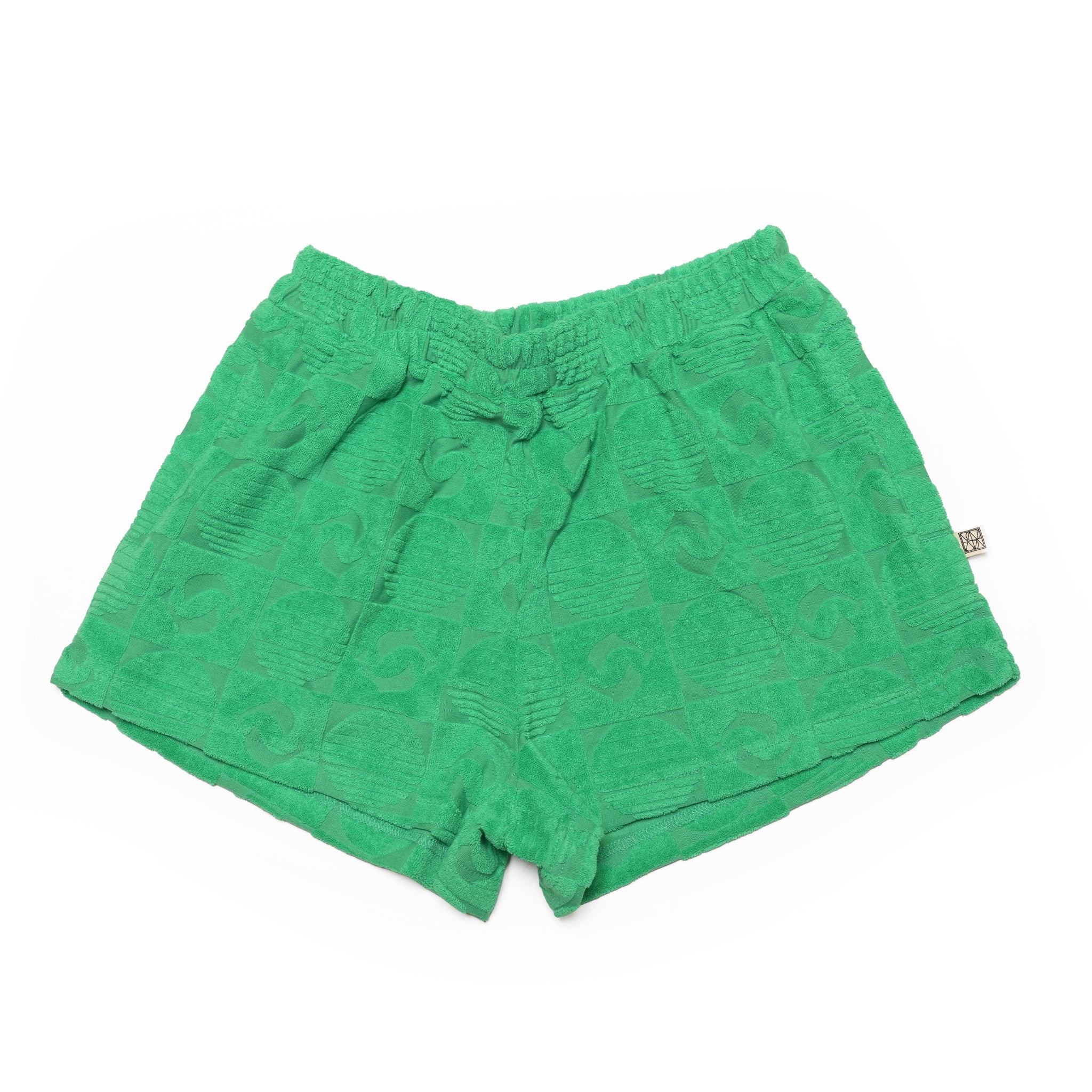 CRUISE TDOLPHINE TERRY SORTS – Tropical Green | ARAMINTA JAMES