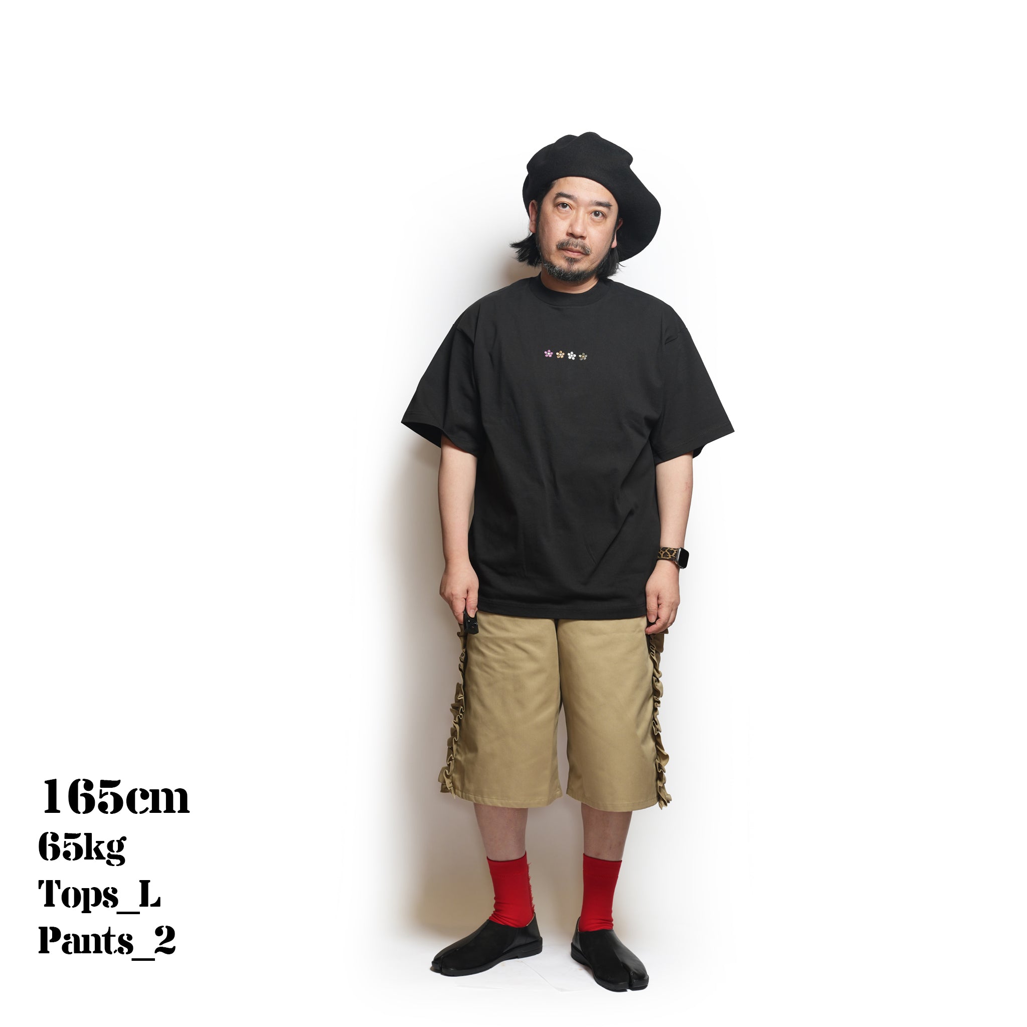 Alignment Flower T-Shirt – Black | NICK GEAR