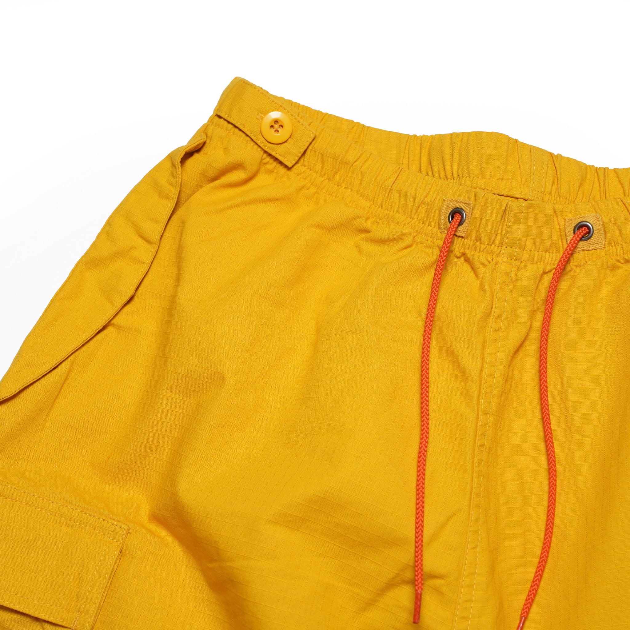 Easy Trousers Shorts / Randy shorts-rip (Yellow) | IMPRESTORE