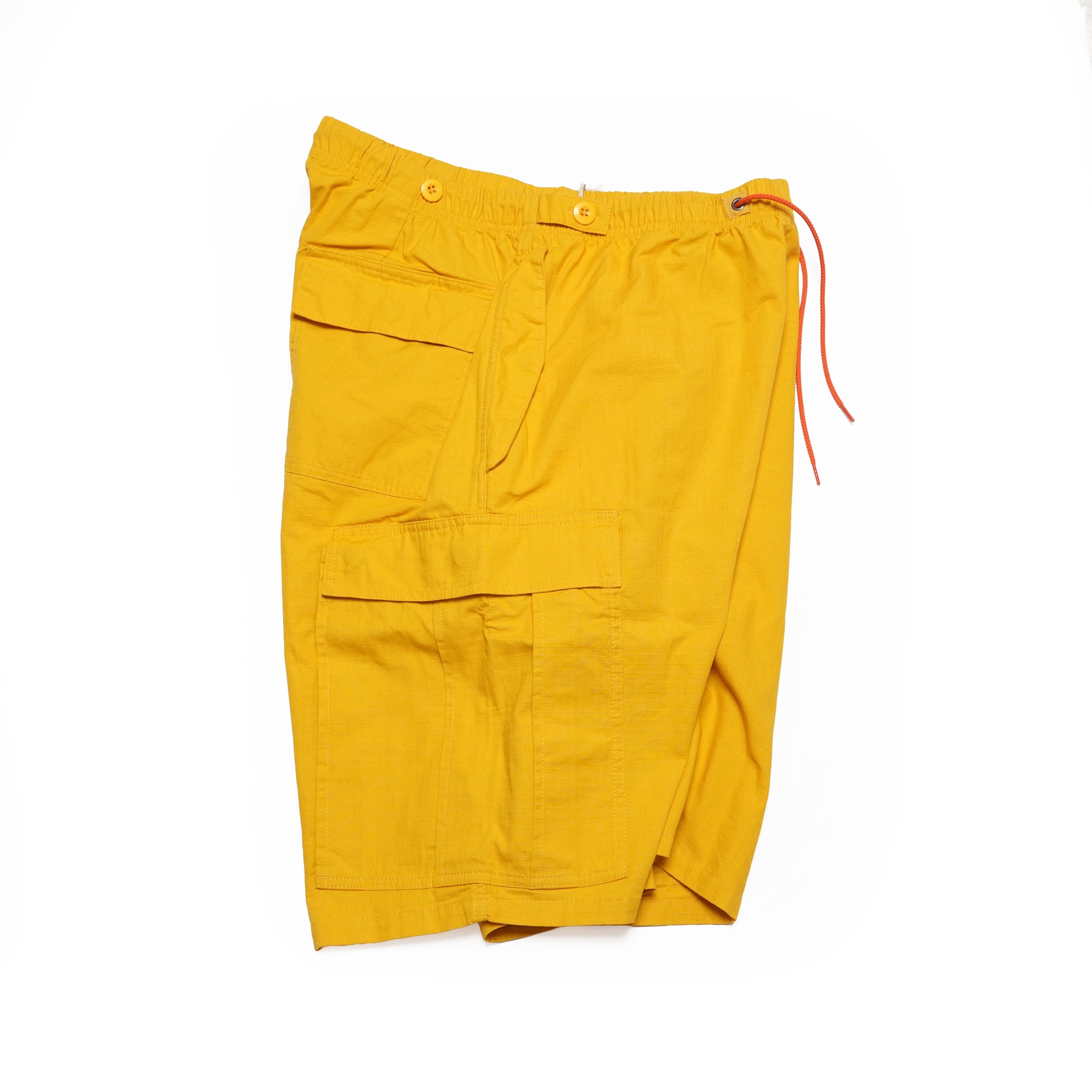 Easy Trousers Shorts / Randy shorts-rip (Yellow) | IMPRESTORE