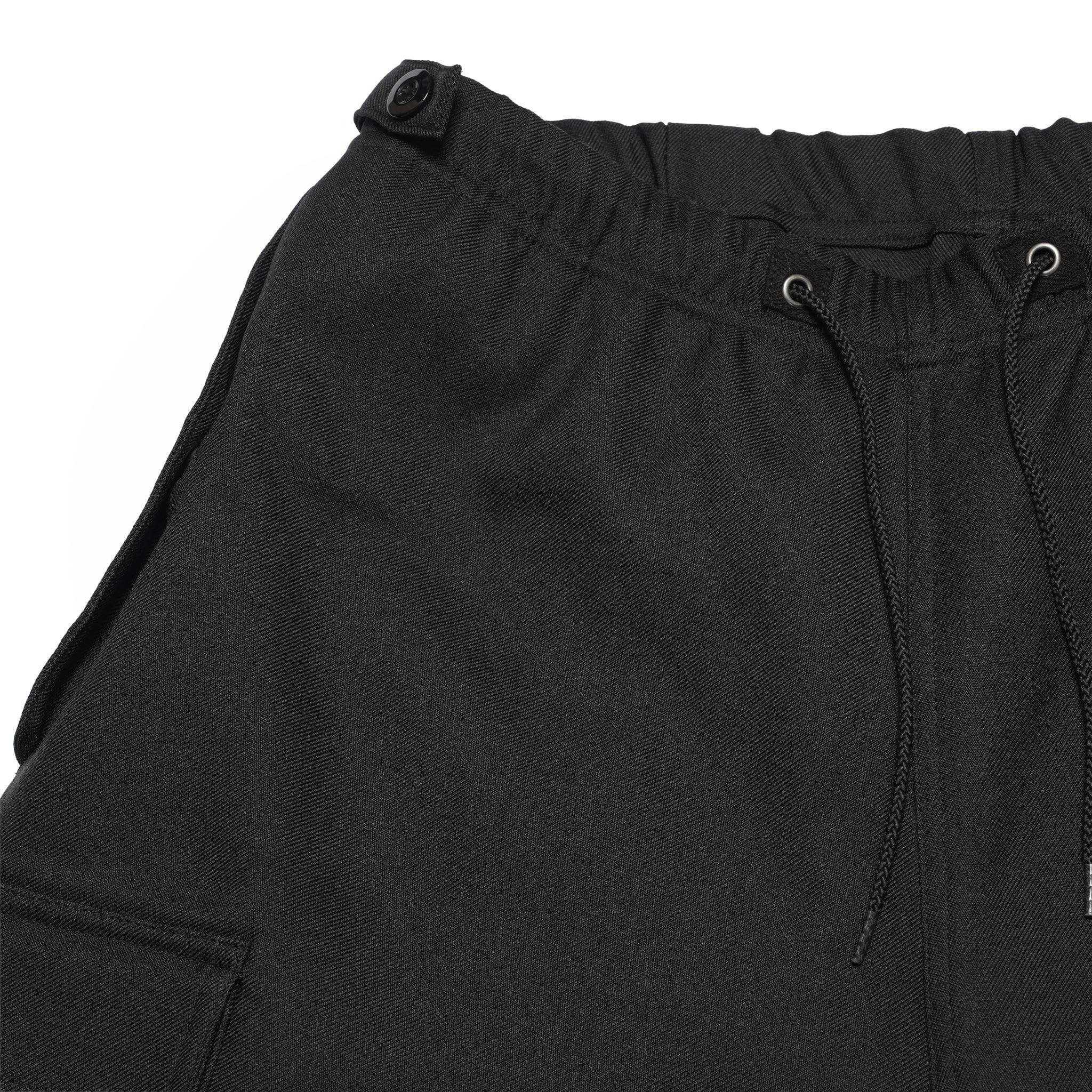 Easy Trousers Shorts / Randy shorts-sta-prest (Black) | IMPRESTORE