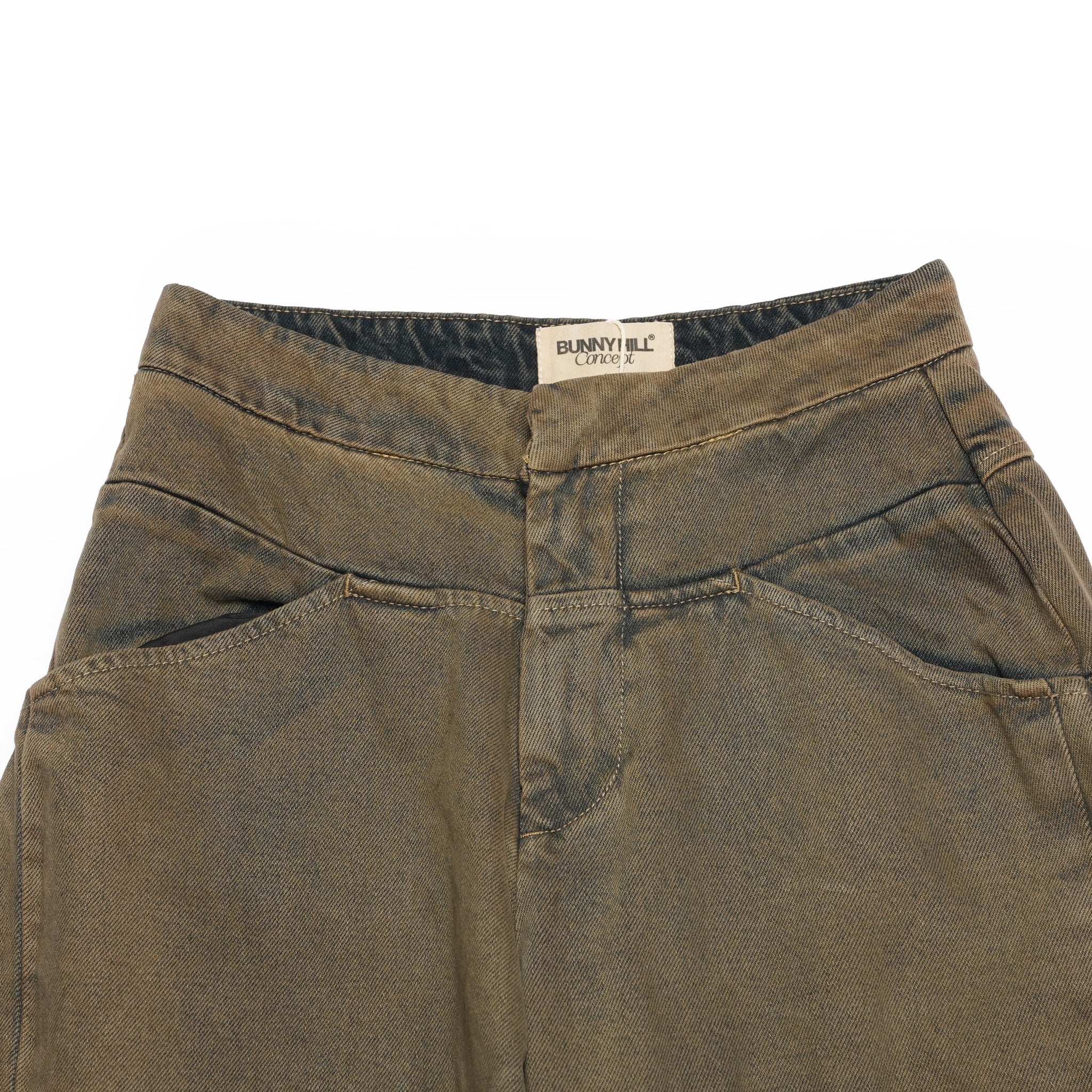 SEYMOUR PANTS VER JEAN (BROWNISH GRAY) | Bunny Hill Concept