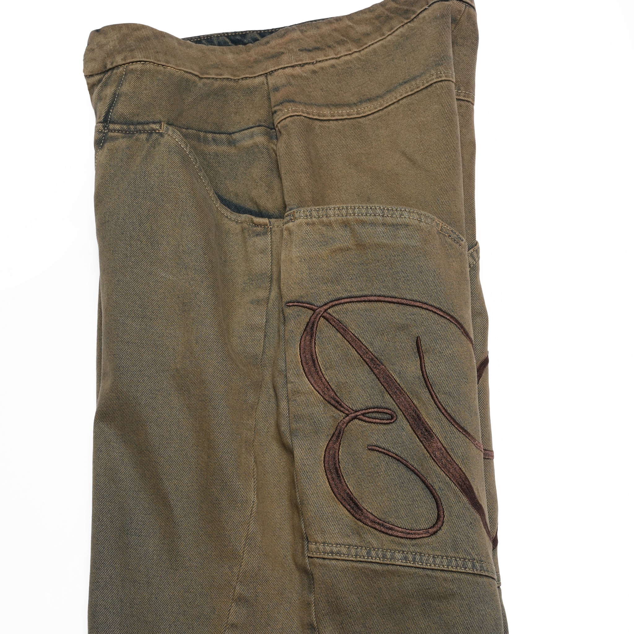 SEYMOUR PANTS VER JEAN (BROWNISH GRAY) | Bunny Hill Concept