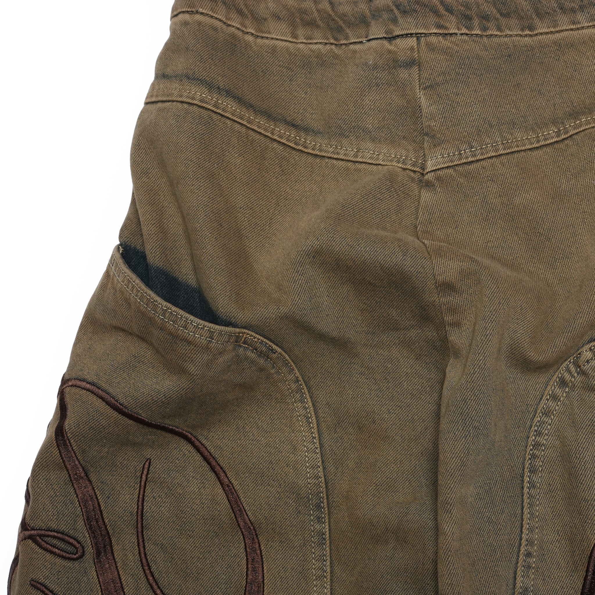 SEYMOUR PANTS VER JEAN (BROWNISH GRAY) | Bunny Hill Concept