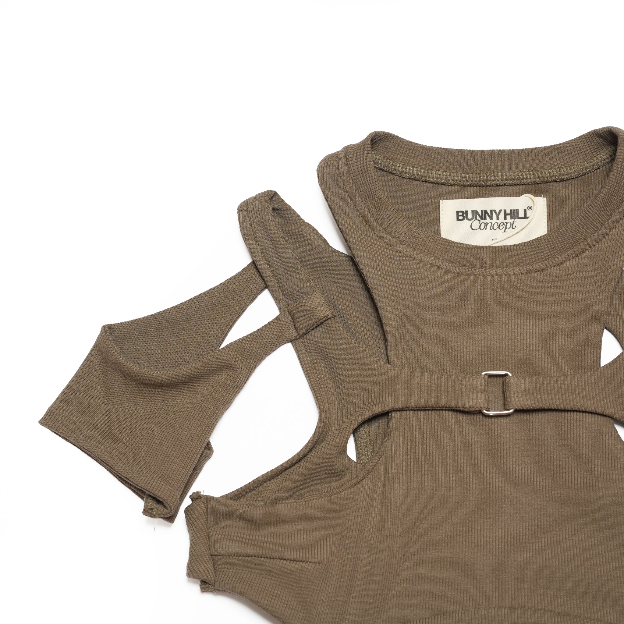 TAWNY TOP (ARMY GREEN) | Bunny Hill Concept