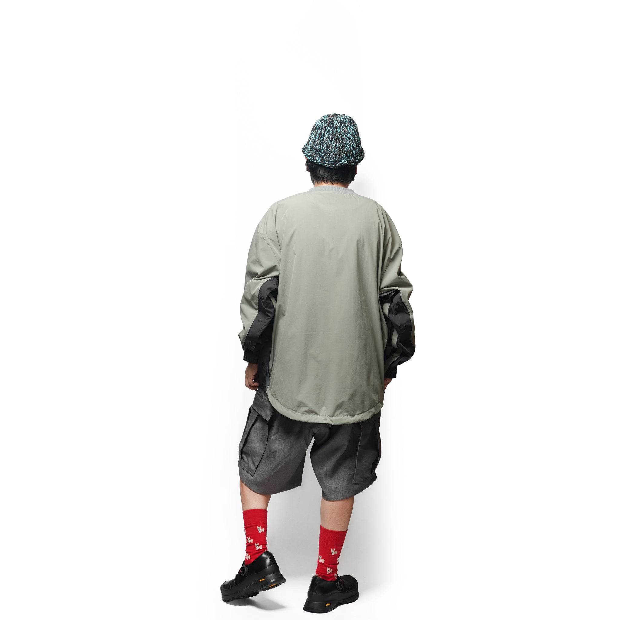 Easy Trousers Shorts / Randy shorts-sta-prest (Gray) | IMPRESTORE