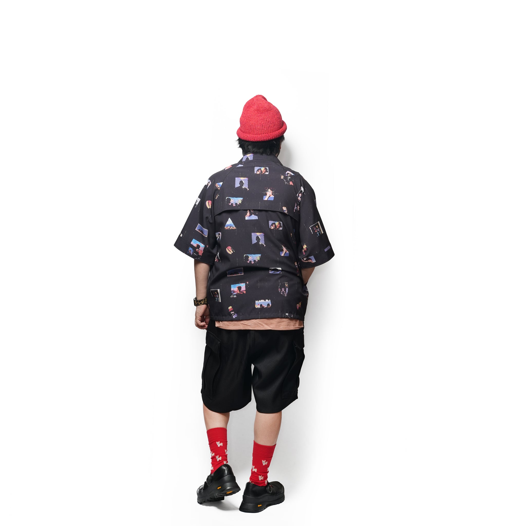 Easy Trousers Shorts / Randy shorts-sta-prest (Black) | IMPRESTORE