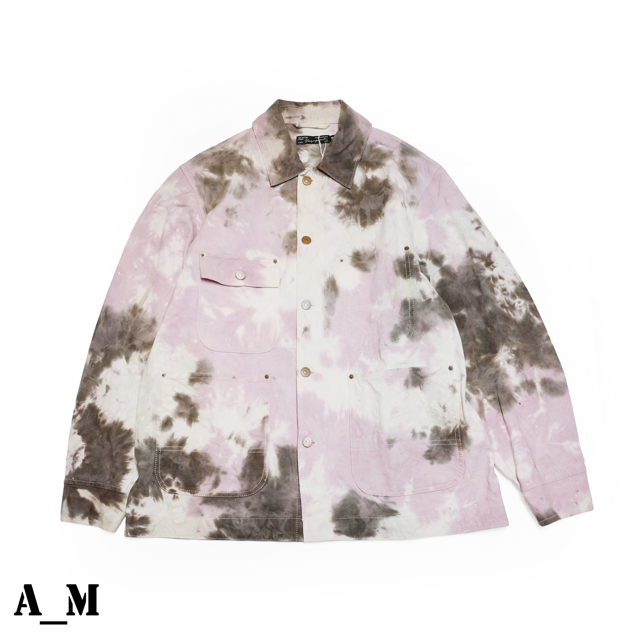 WARREN JACKET | Color_01-Sakura | No_J2618006_01-Sakura【NASNGWAM_ナスングワム】