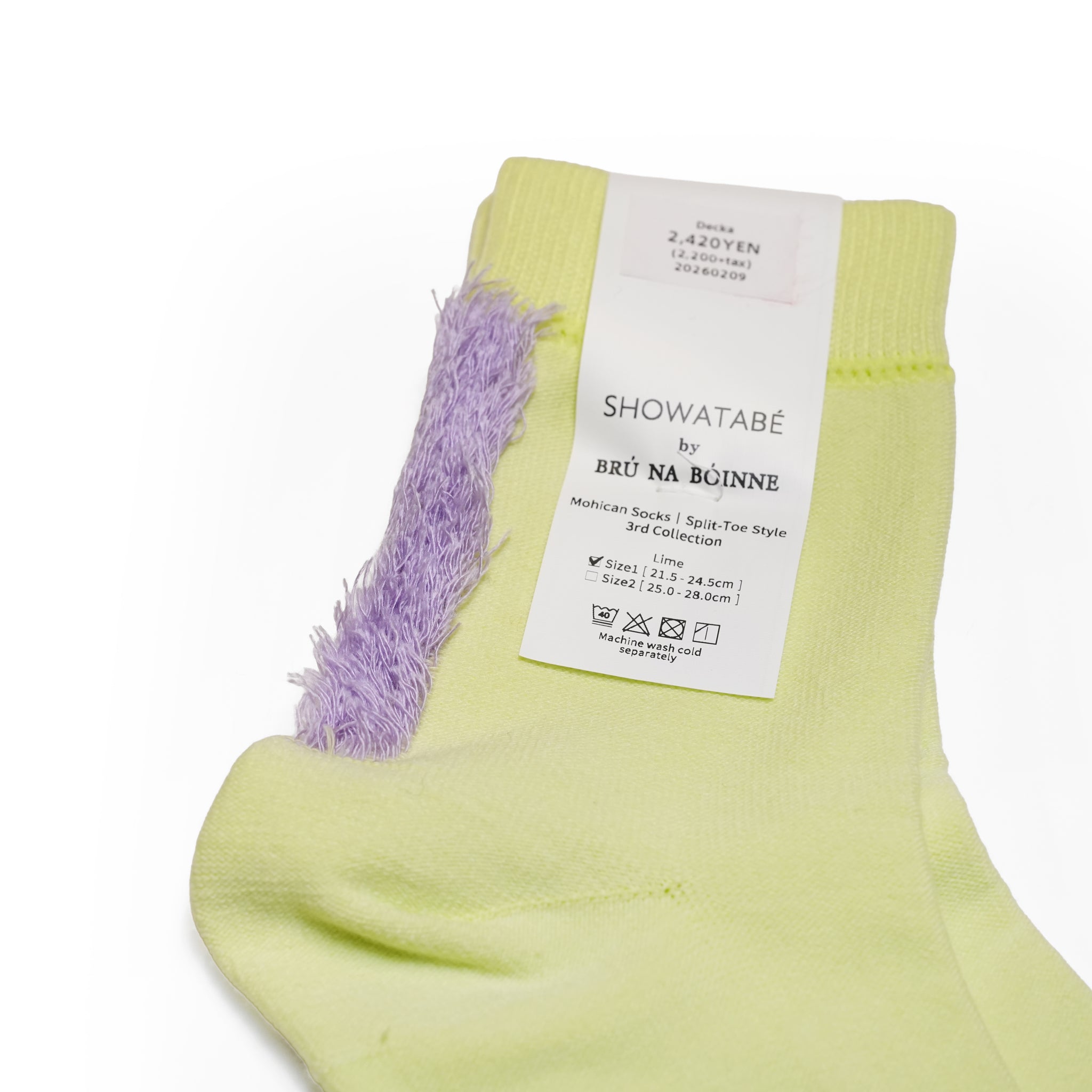 Mohican Socks | Split-Toe Style | 3rd Collection – 5 Colors | DECKA QU