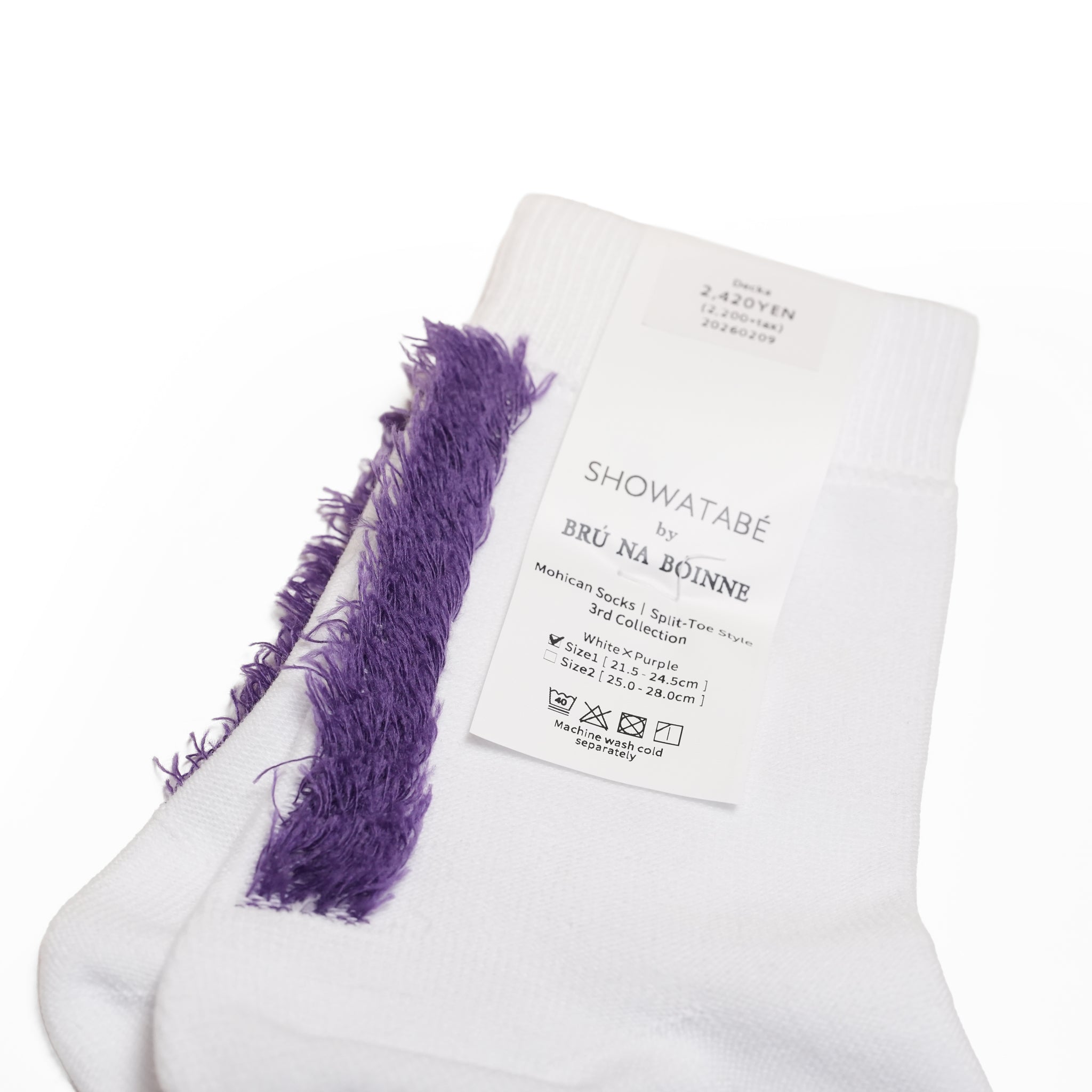 Mohican Socks | Split-Toe Style | 3rd Collection – 5 Colors | DECKA QU