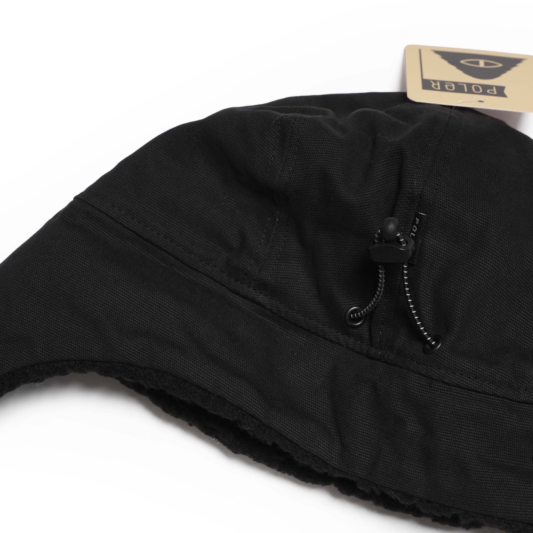 PL MILITARY BOA VISOR CAP BLACK[253MCV0084-BLK] | Color_Black | No_4100225fw0234_black【POLER_ポーラー】【ネコポス選択可能】