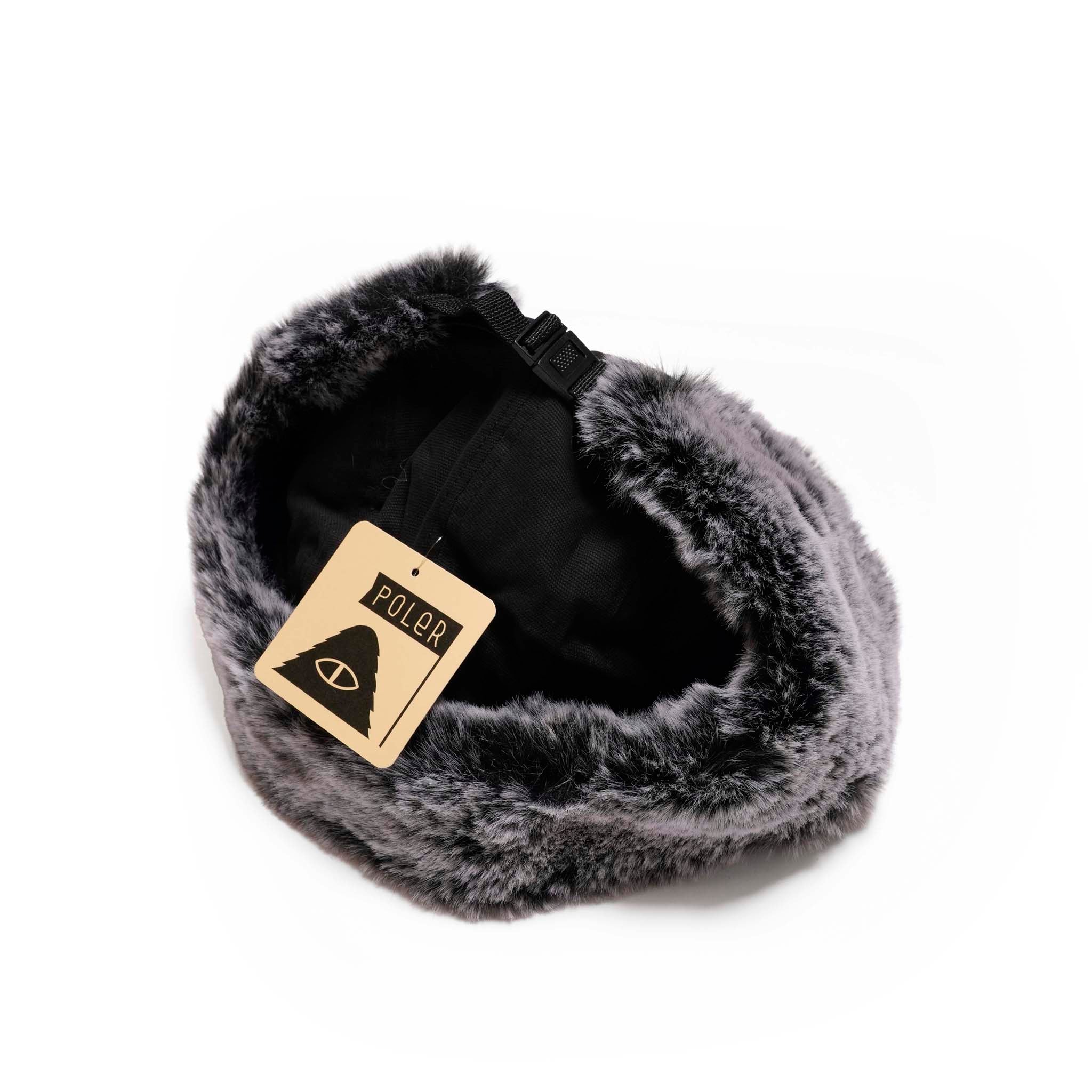 PL MILITARY FUR VISOR CAP BLACK[253MCV0083-BLK] | Color_Black | No_4100225fw0231_black【POLER_ポーラー】【ネコポス選択可能】