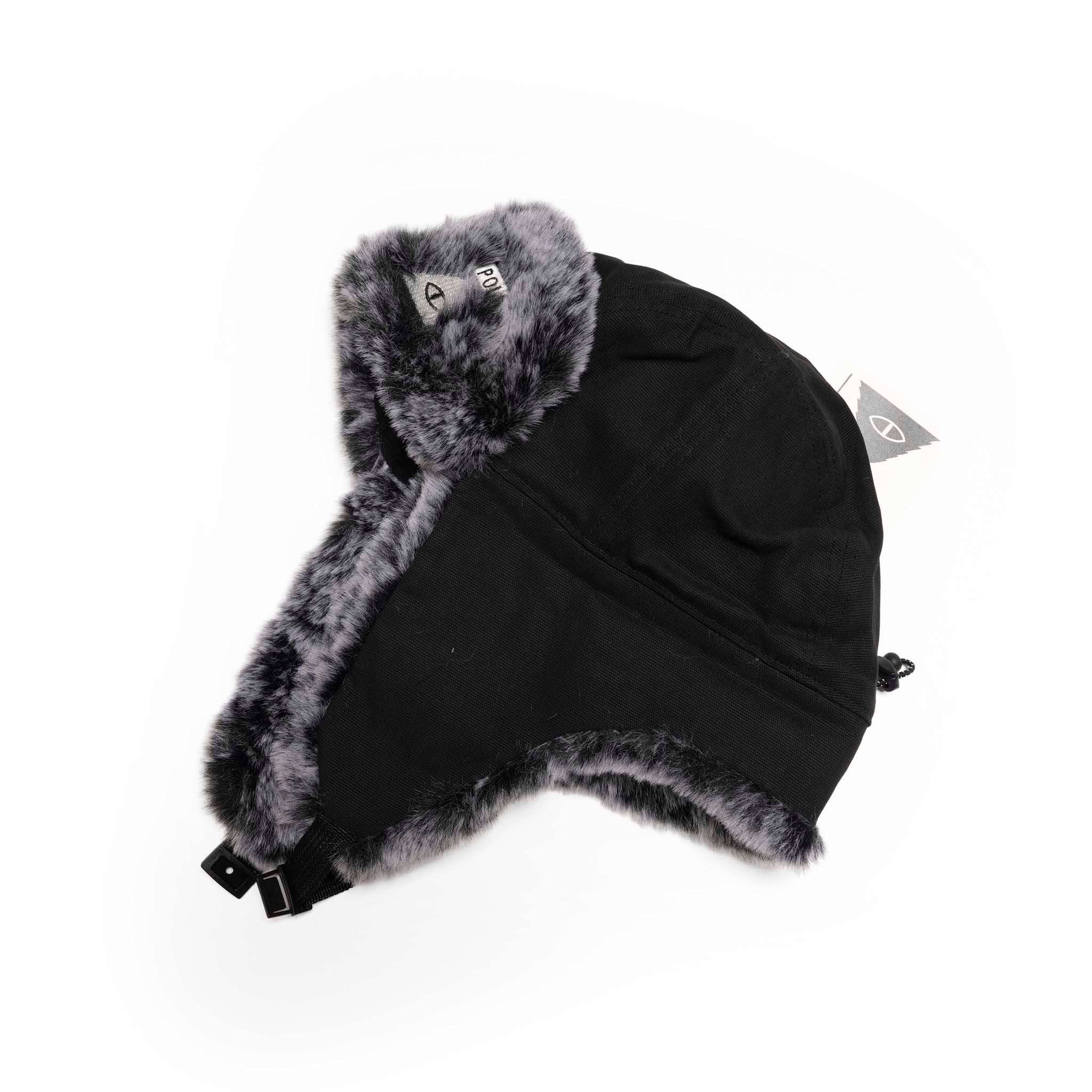 PL MILITARY FUR VISOR CAP BLACK[253MCV0083-BLK] | Color_Black | No_4100225fw0231_black【POLER_ポーラー】【ネコポス選択可能】