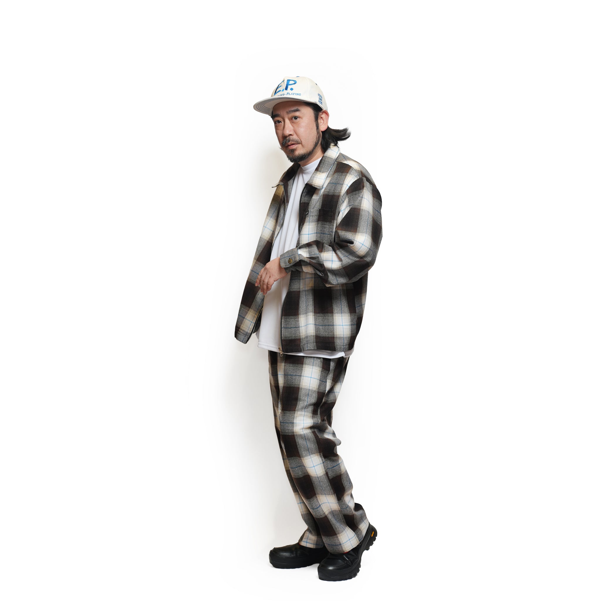 Jacket | Color_Brown/Blue | No_CA-007_Brown/Blue【CALTOP_キャルトップ】