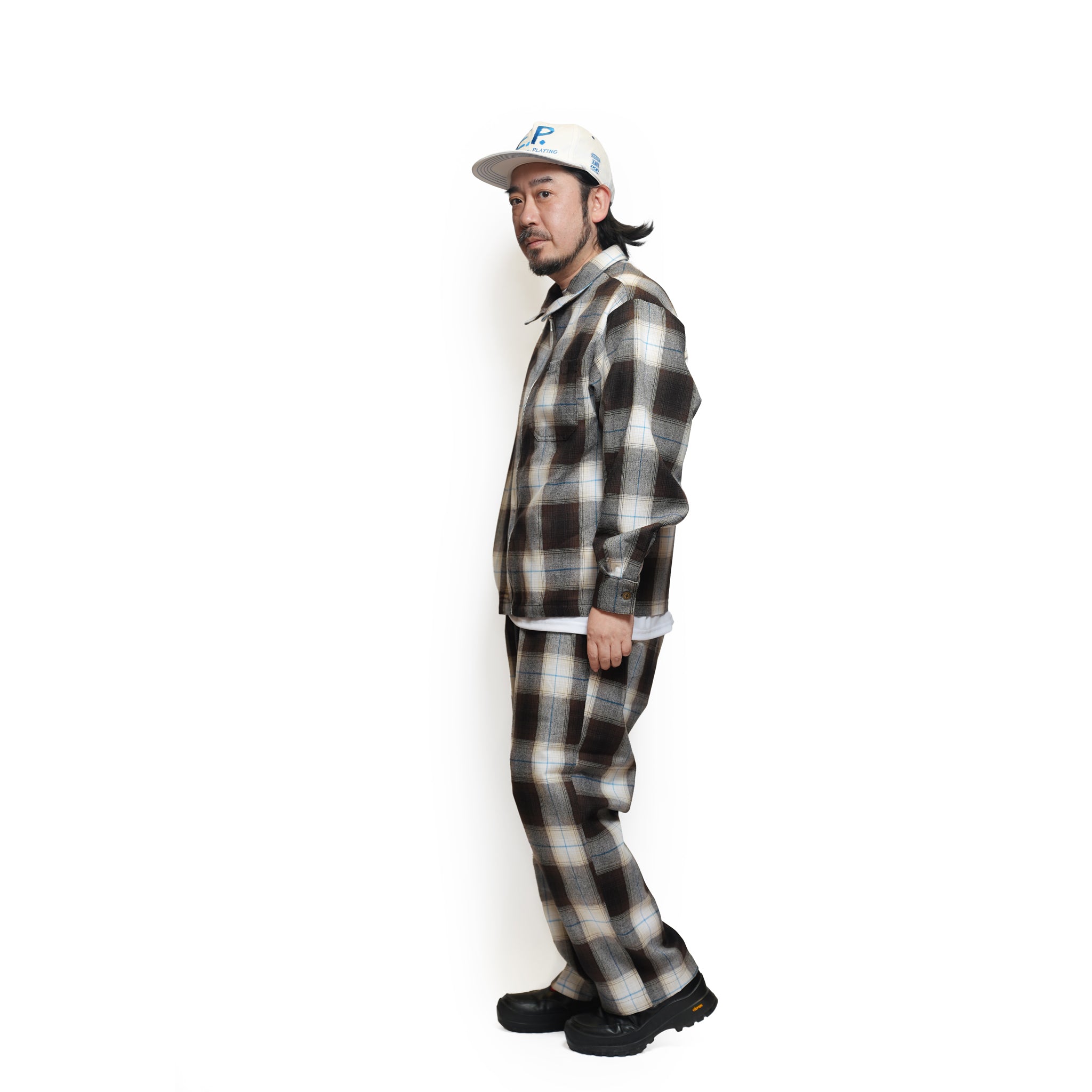 Jacket | Color_Brown/Blue | No_CA-007_Brown/Blue【CALTOP_キャルトップ】