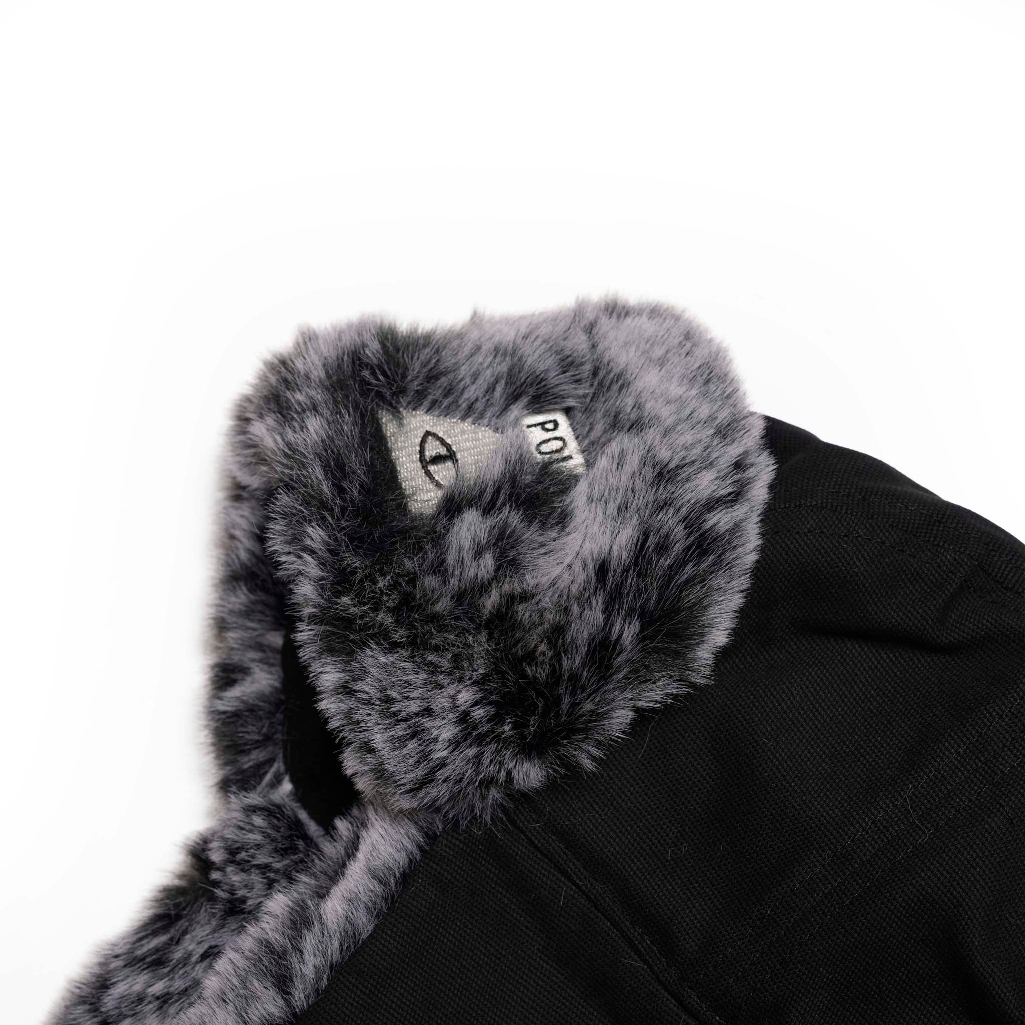 PL MILITARY FUR VISOR CAP BLACK[253MCV0083-BLK] | Color_Black | No_4100225fw0231_black【POLER_ポーラー】【ネコポス選択可能】