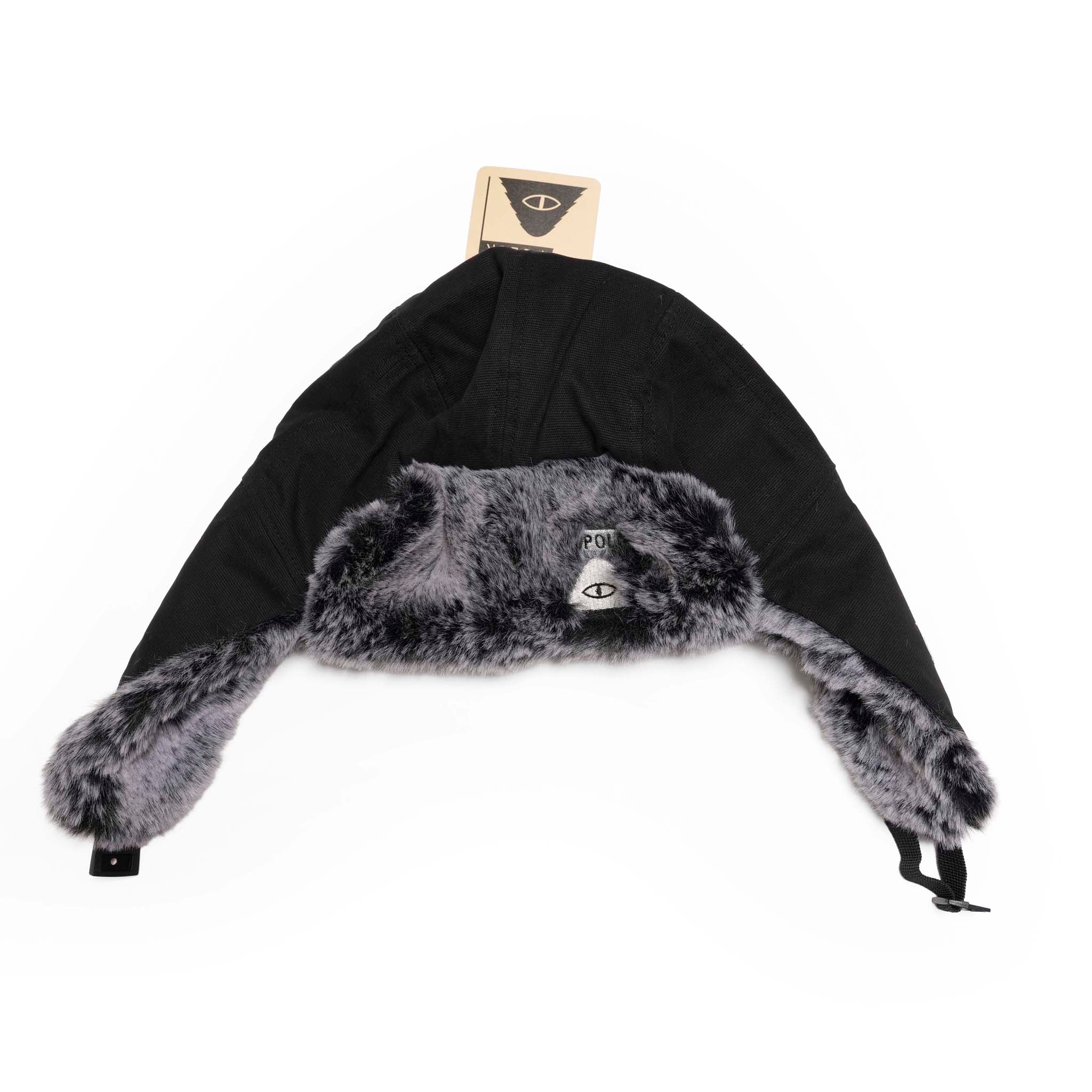 PL MILITARY FUR VISOR CAP BLACK[253MCV0083-BLK] | Color_Black | No_4100225fw0231_black【POLER_ポーラー】【ネコポス選択可能】