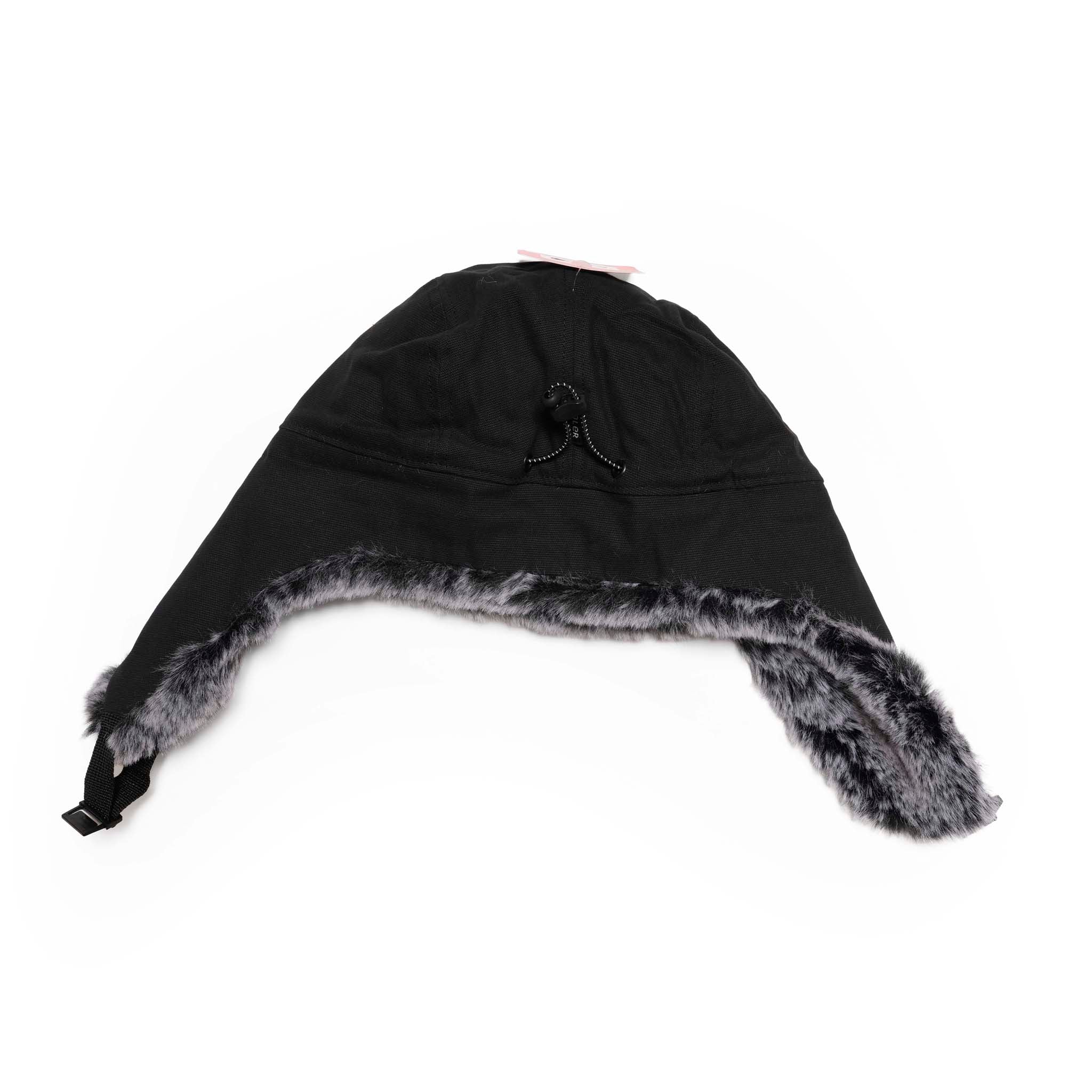 PL MILITARY FUR VISOR CAP BLACK[253MCV0083-BLK] | Color_Black | No_4100225fw0231_black【POLER_ポーラー】【ネコポス選択可能】