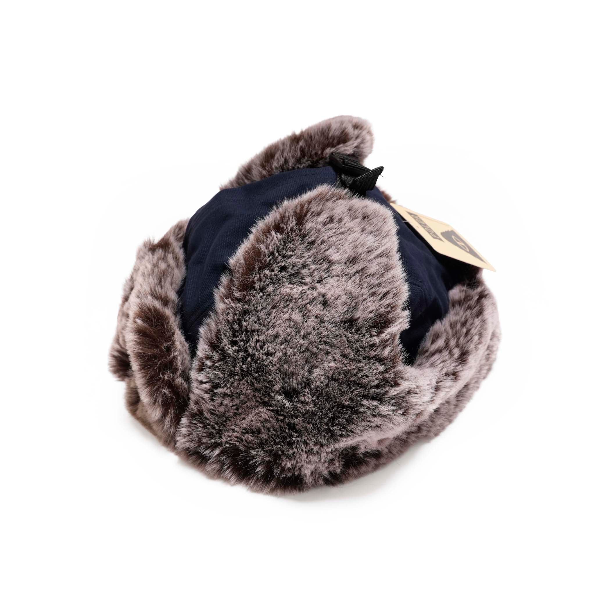 PL MILITARY FUR VISOR CAP NAVY[253MCV0083-NVY] | Color_Navy | No_4100225fw0233_navy【POLER_ポーラー】【ネコポス選択可能】