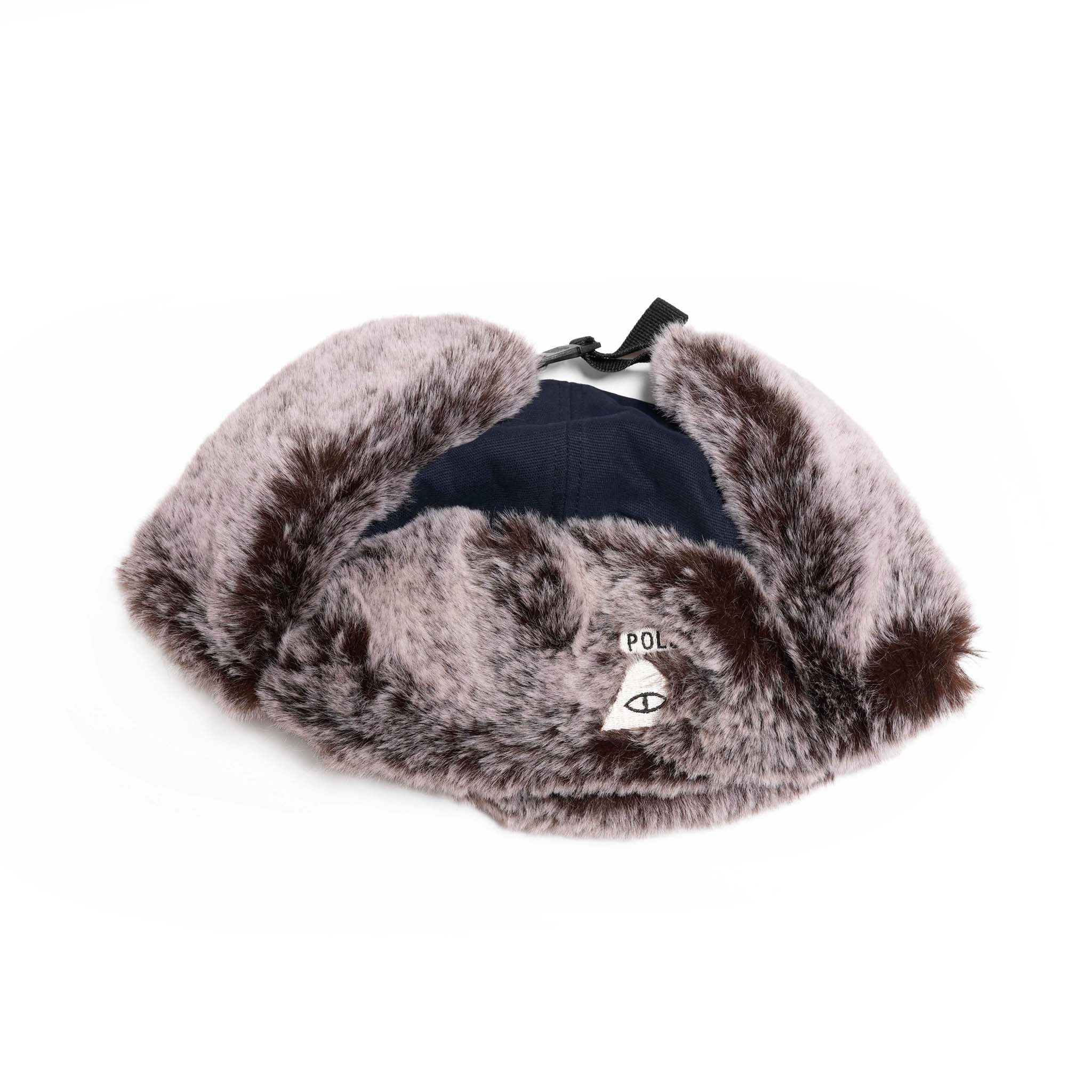PL MILITARY FUR VISOR CAP NAVY[253MCV0083-NVY] | Color_Navy | No_4100225fw0233_navy【POLER_ポーラー】【ネコポス選択可能】