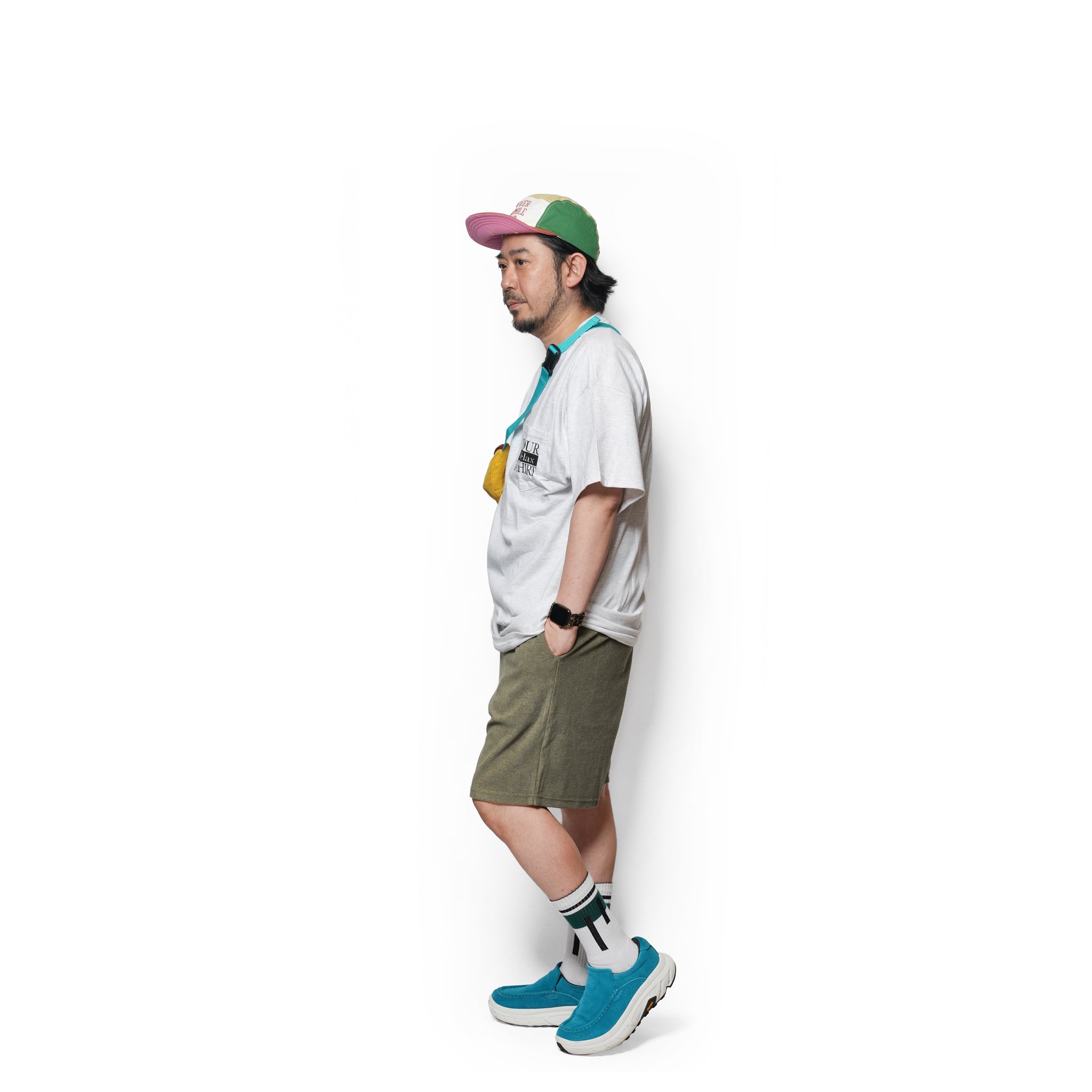 №166 [ US marines Pile shorts ］ ノベルティＴシャツ付き🚬 | RELAX FIT