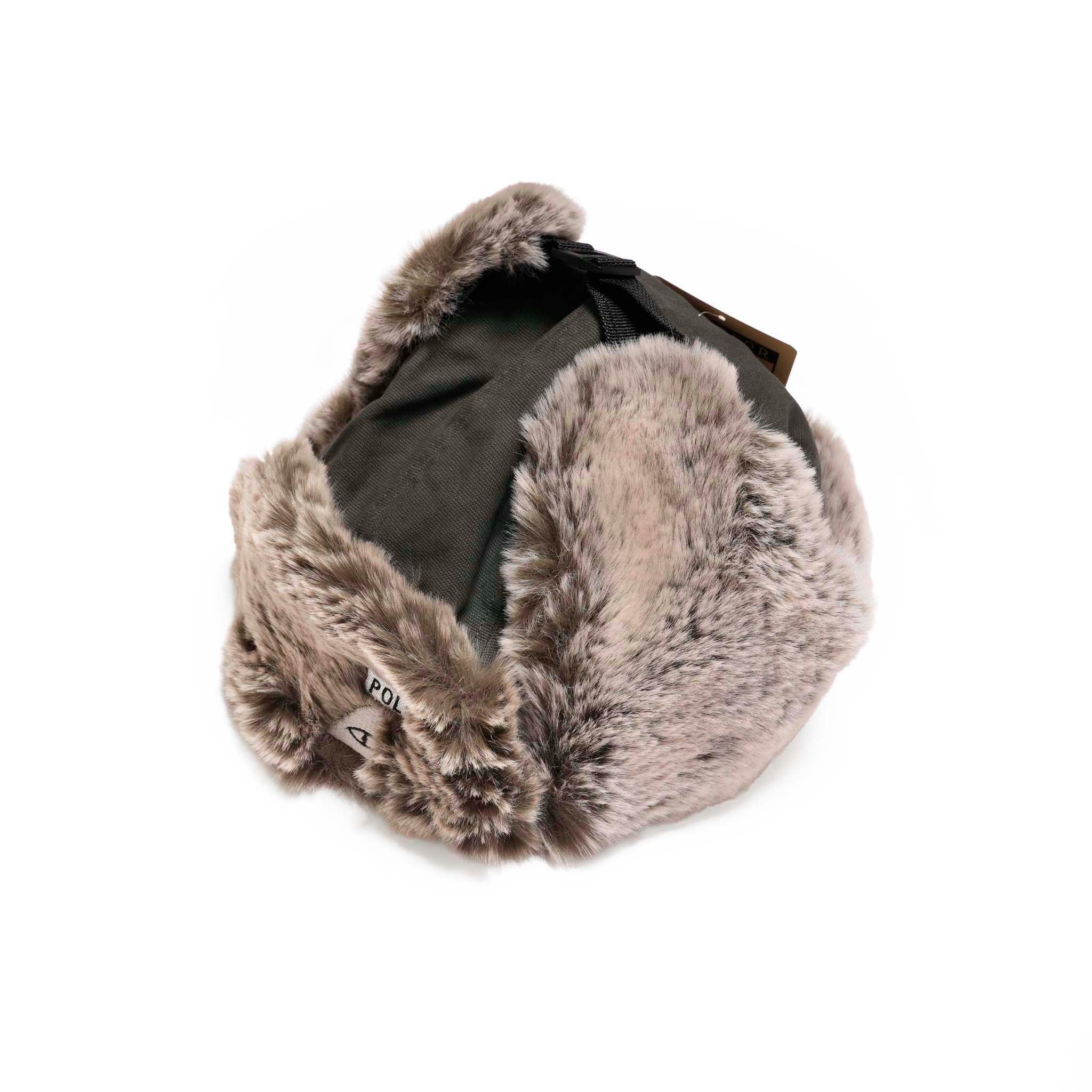 PL MILITARY FUR VISOR CAP CHACOAL GRAY[253MCV0083-CGY] | Color_Charcoal Gray | No_4100225fw0232_charcoal gray【POLER_ポーラー】【ネコポス選択可能】