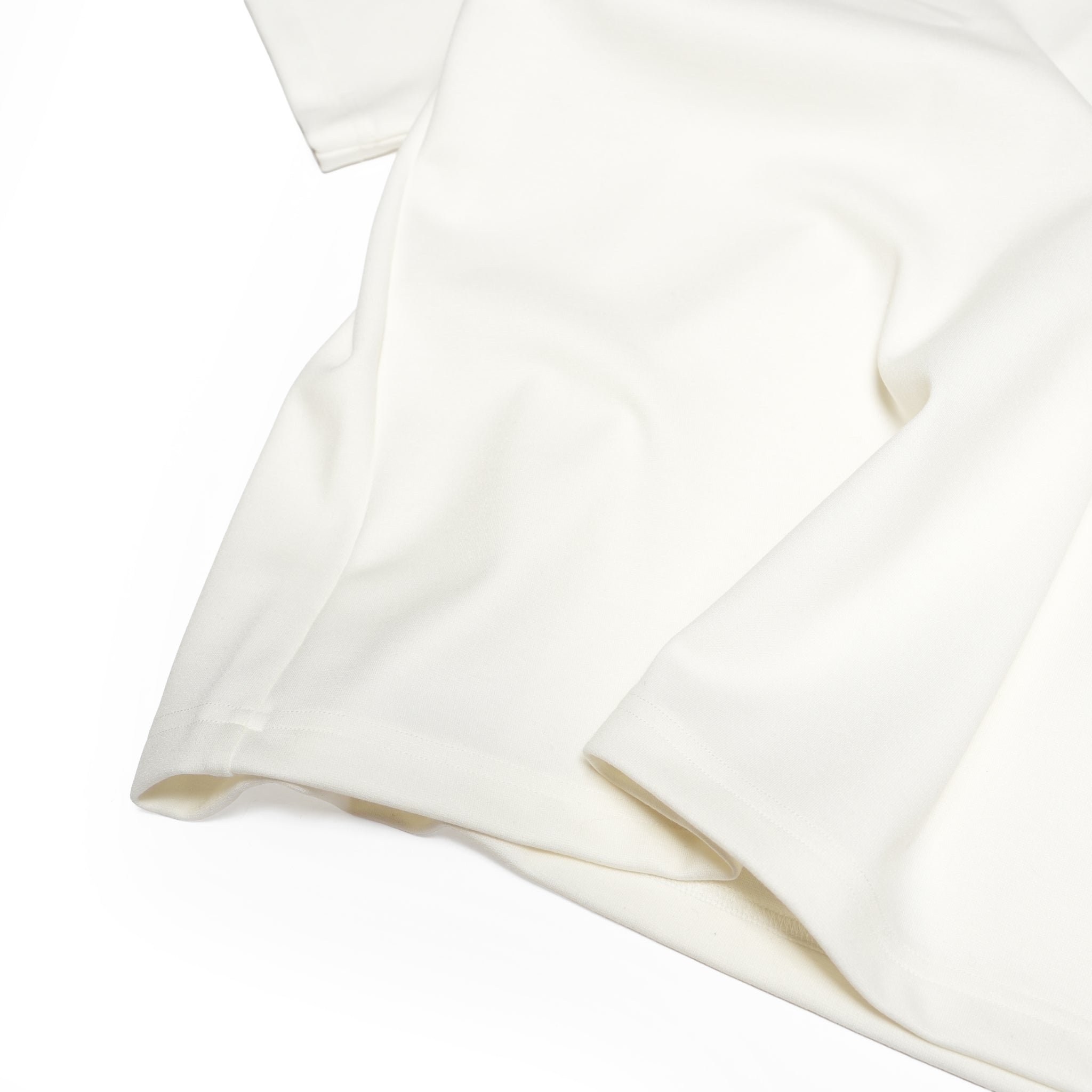 Rib T-Shirt – White | NICK GEAR