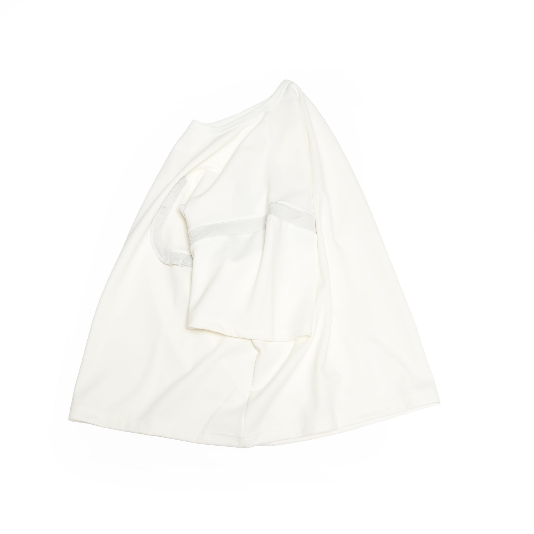 Rib T-Shirt – White | NICK GEAR
