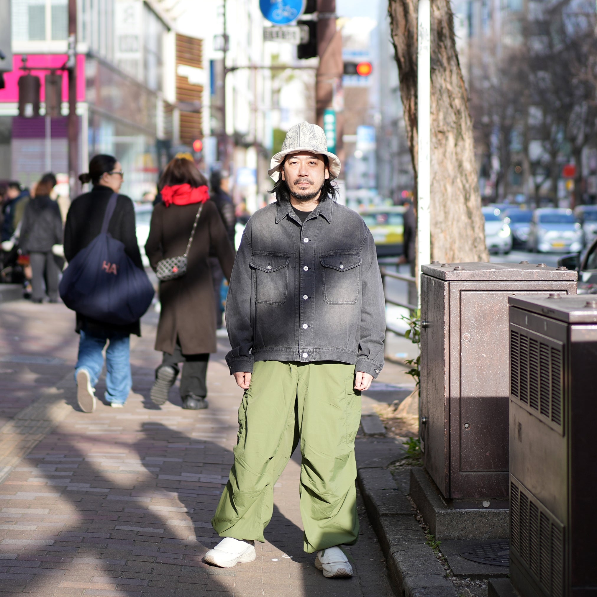 AM-2414005 | 10OZ Denim Jacket | Color:Blue/Charcoal【ARMYTWILL_アーミーツイル】