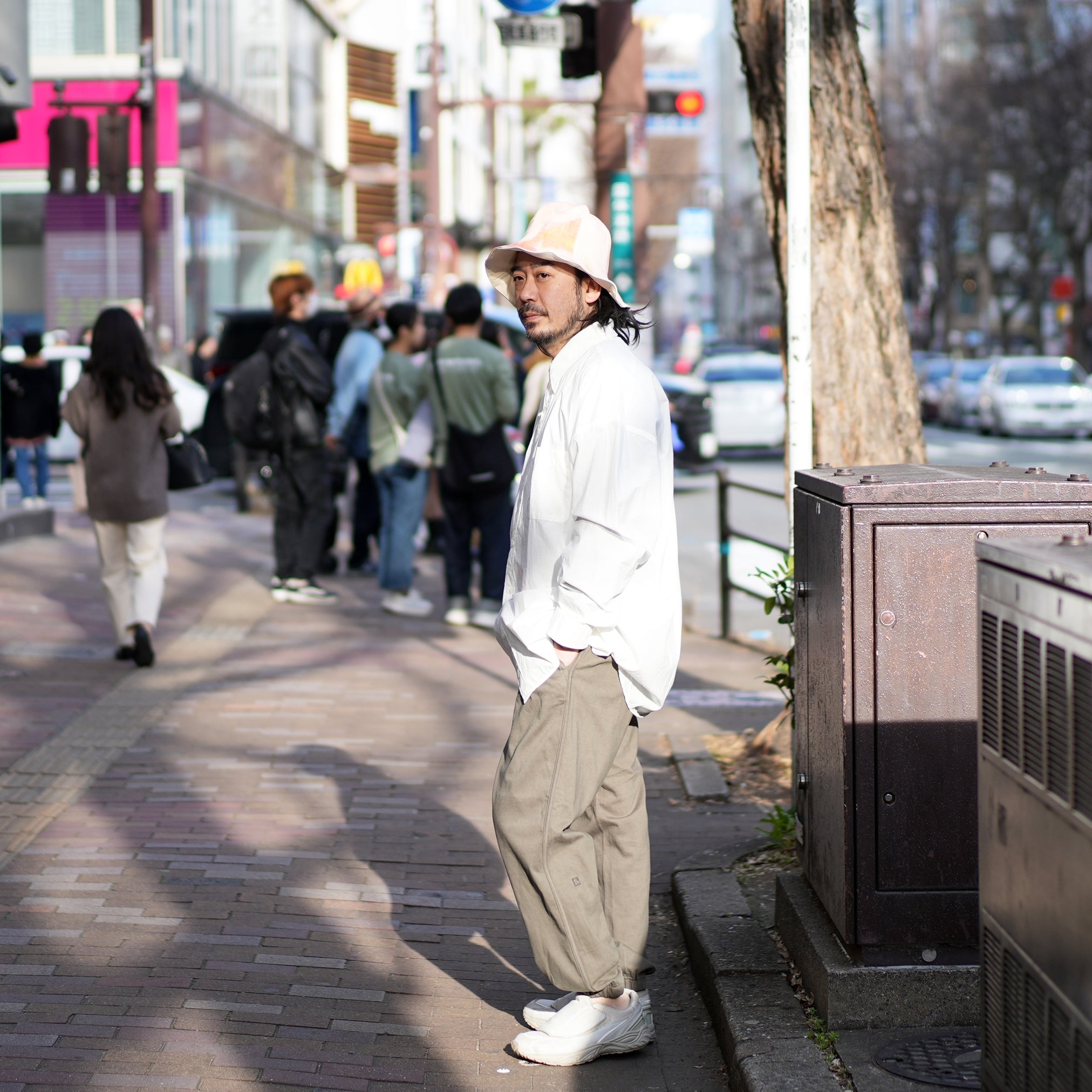No:AM-2415005 | Name:10/-OE Jersey Pants | Color:Blue/Khaki【ARMYTWILL_アーミーツイル】