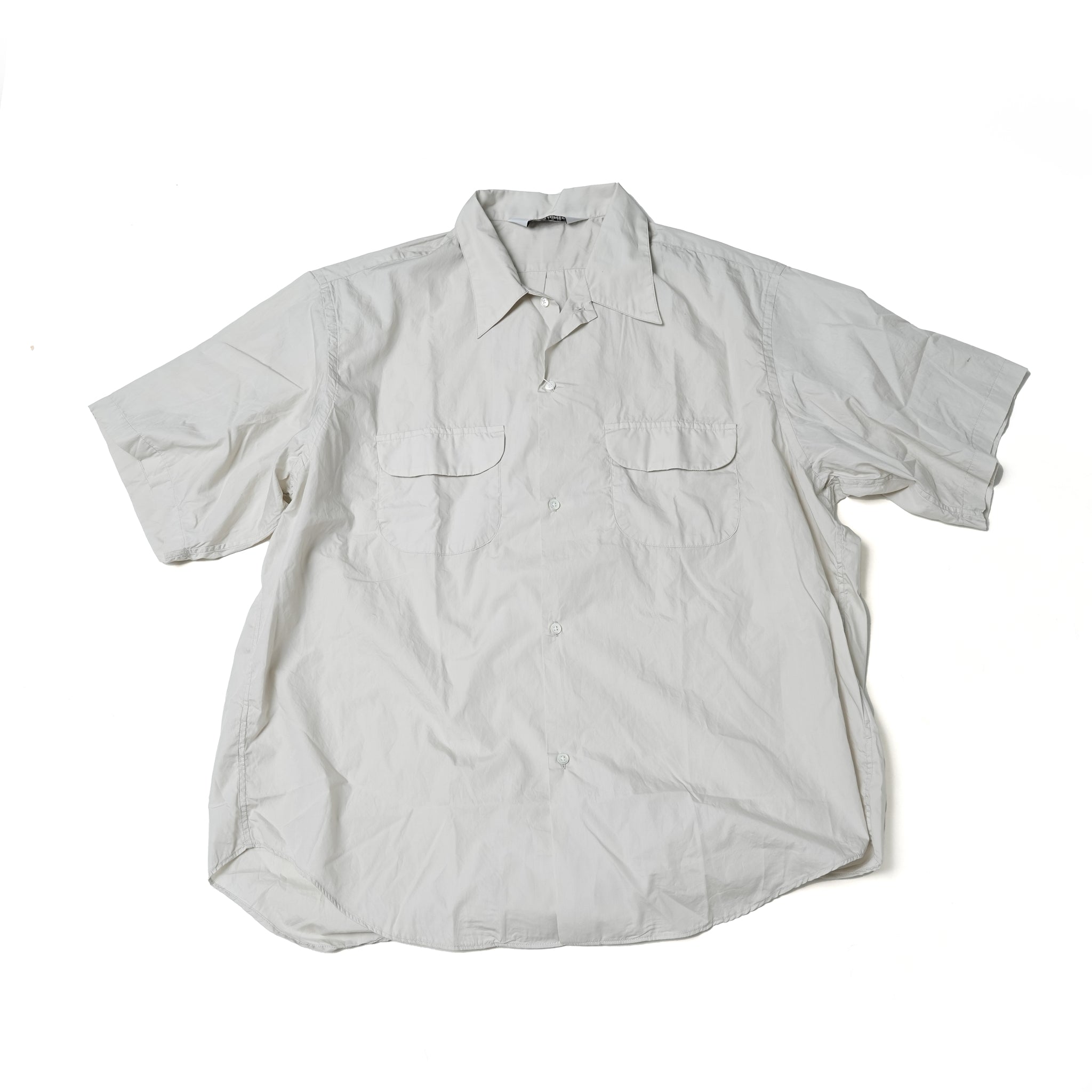 Name: FLAT COLLAR SS SHIRT *L.BEIGE 【CITYLIGHTS PRODUCTS_シティライツプロダクツ】