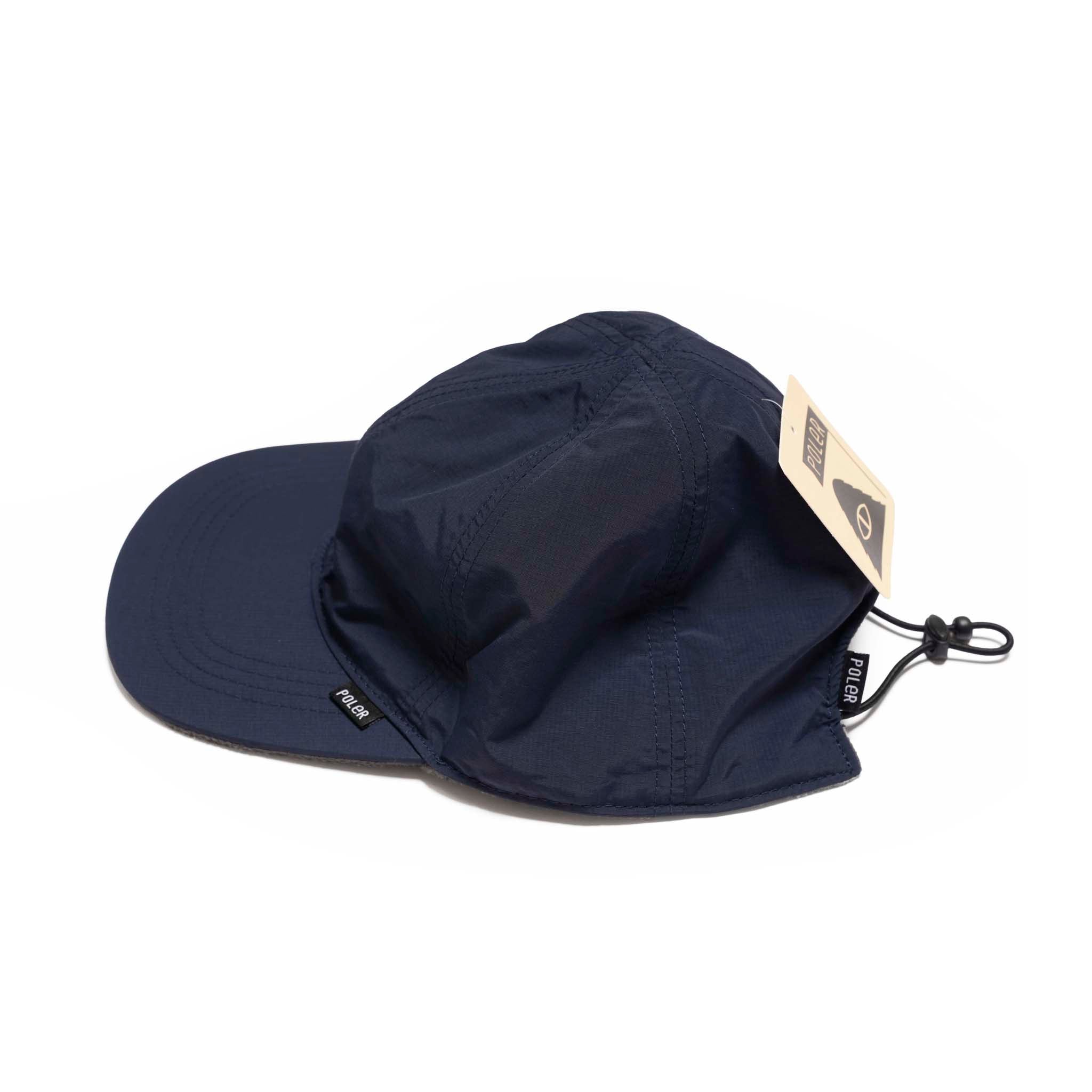 PL REVERSIBLE FLEECE CAP NAVY[253MCV0091-NVY] | Color_Navy | No_4100225fw0258_navy【POLER_ポーラー】【ネコポス選択可能】