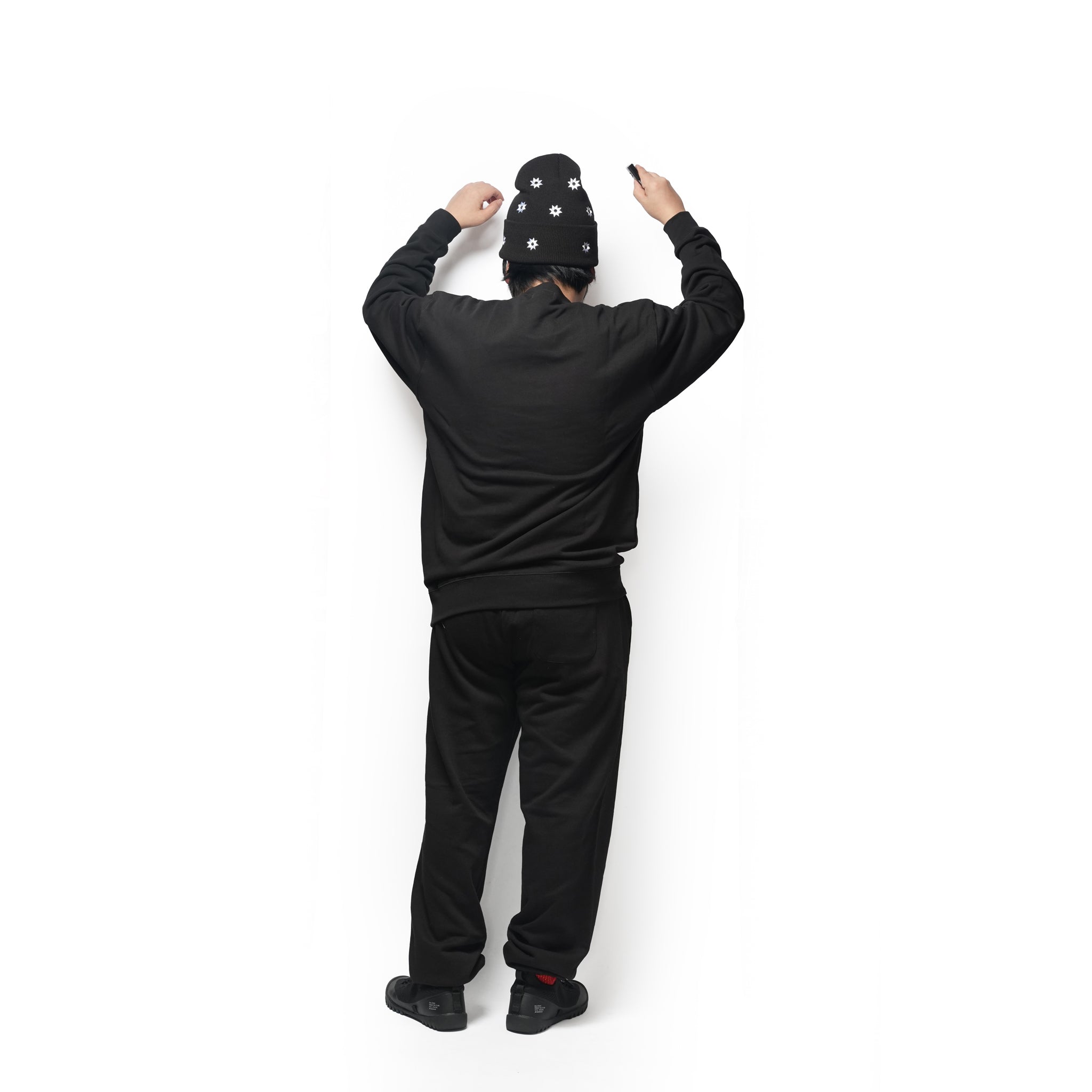 Sample embroidery sweat – Black | NICK GEAR | 入荷予定アイテム