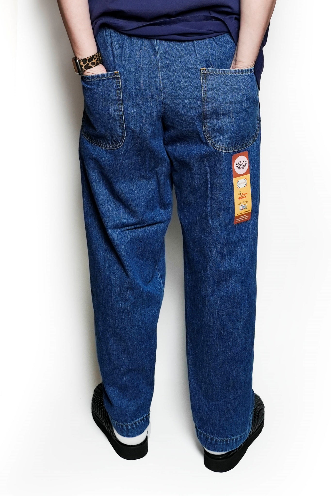 RELAX FIT №11　NPID  denim Beachslacks Color:ストーンウォッシュブルー【RELAX FIT_リラックスフィット】