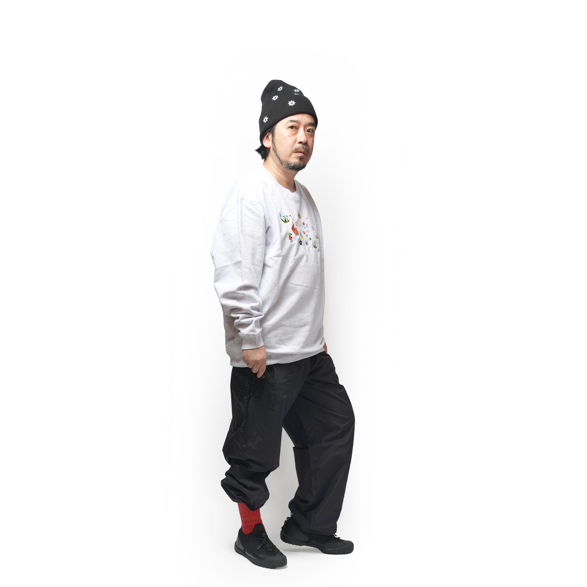 Nylon Ruffle pants – Black | NICK GEAR | 入荷予定アイテム