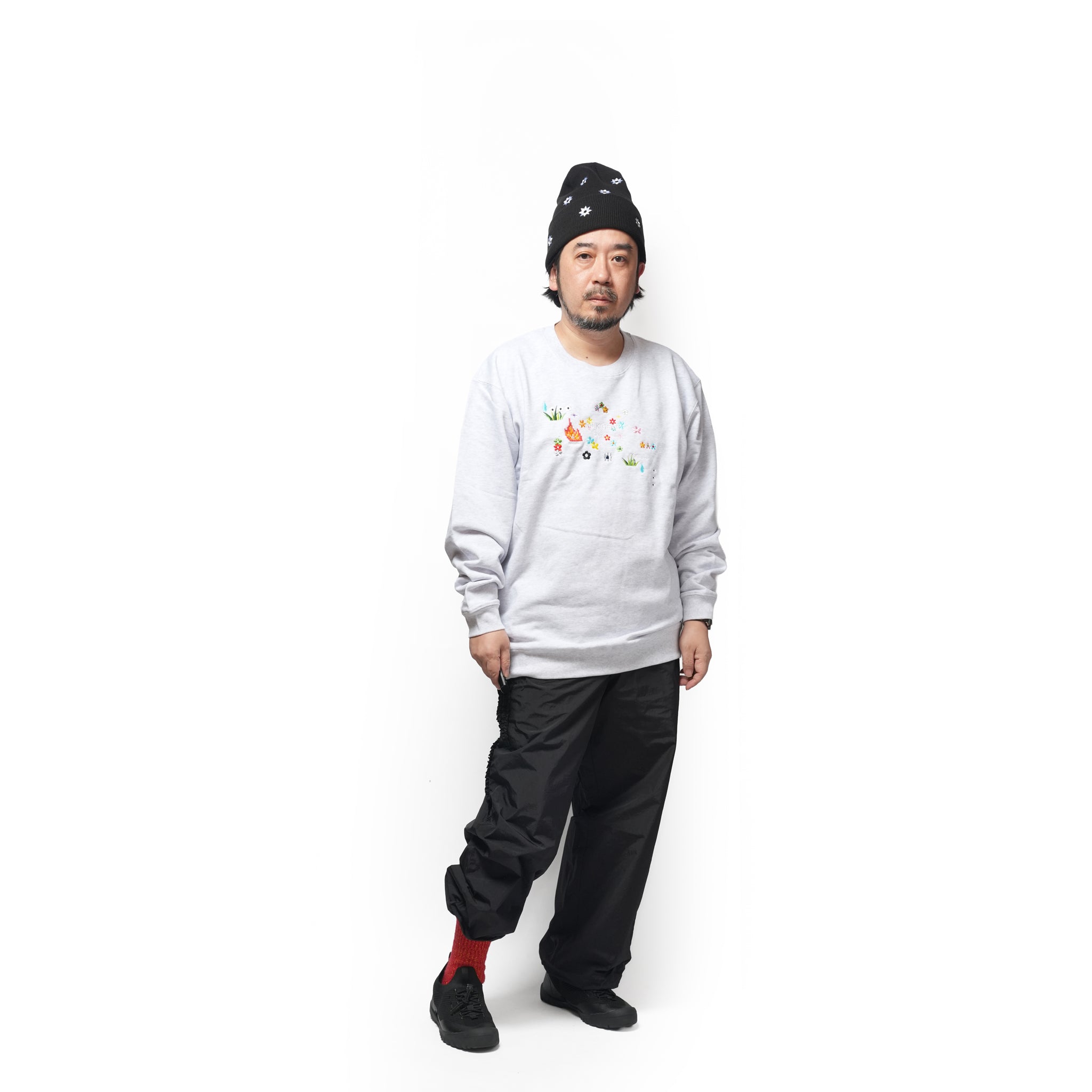 Nylon Ruffle pants – Black | NICK GEAR | 入荷予定アイテム