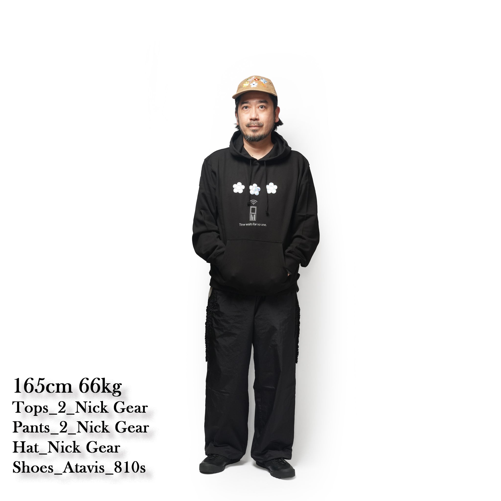 Aurora hoodie – Black | NICK GEAR | 入荷予定アイテム