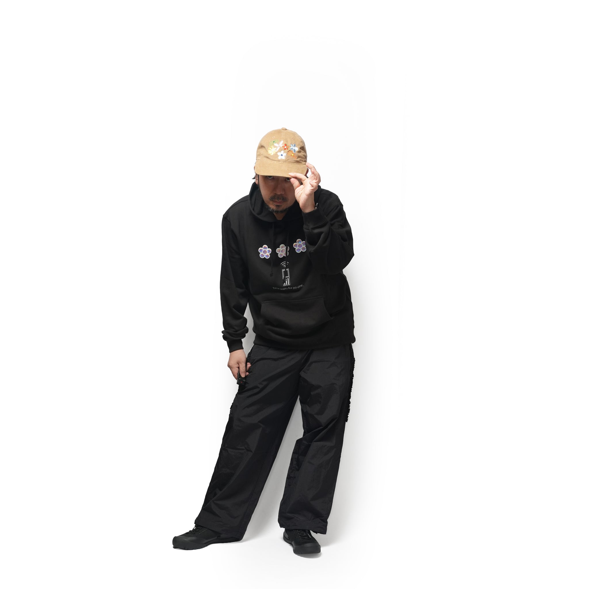 Multi Flower corduroy Cap – Brown | NICK GEAR | 入荷予定アイテム