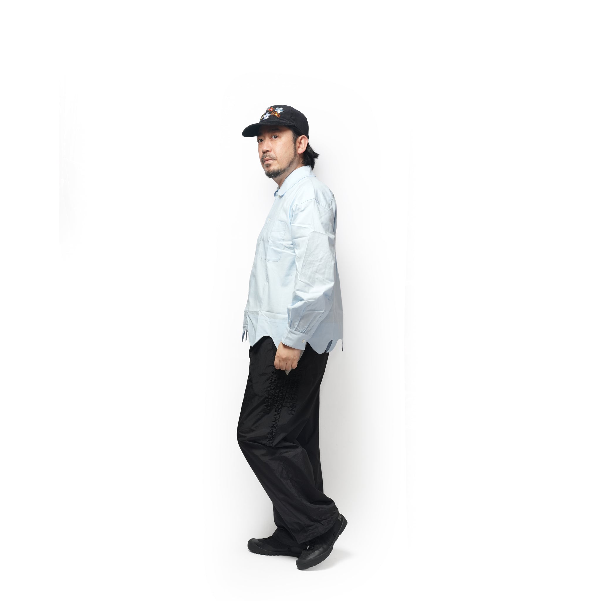 Multi Flower corduroy Cap – Black | NICK GEAR | 入荷予定アイテム