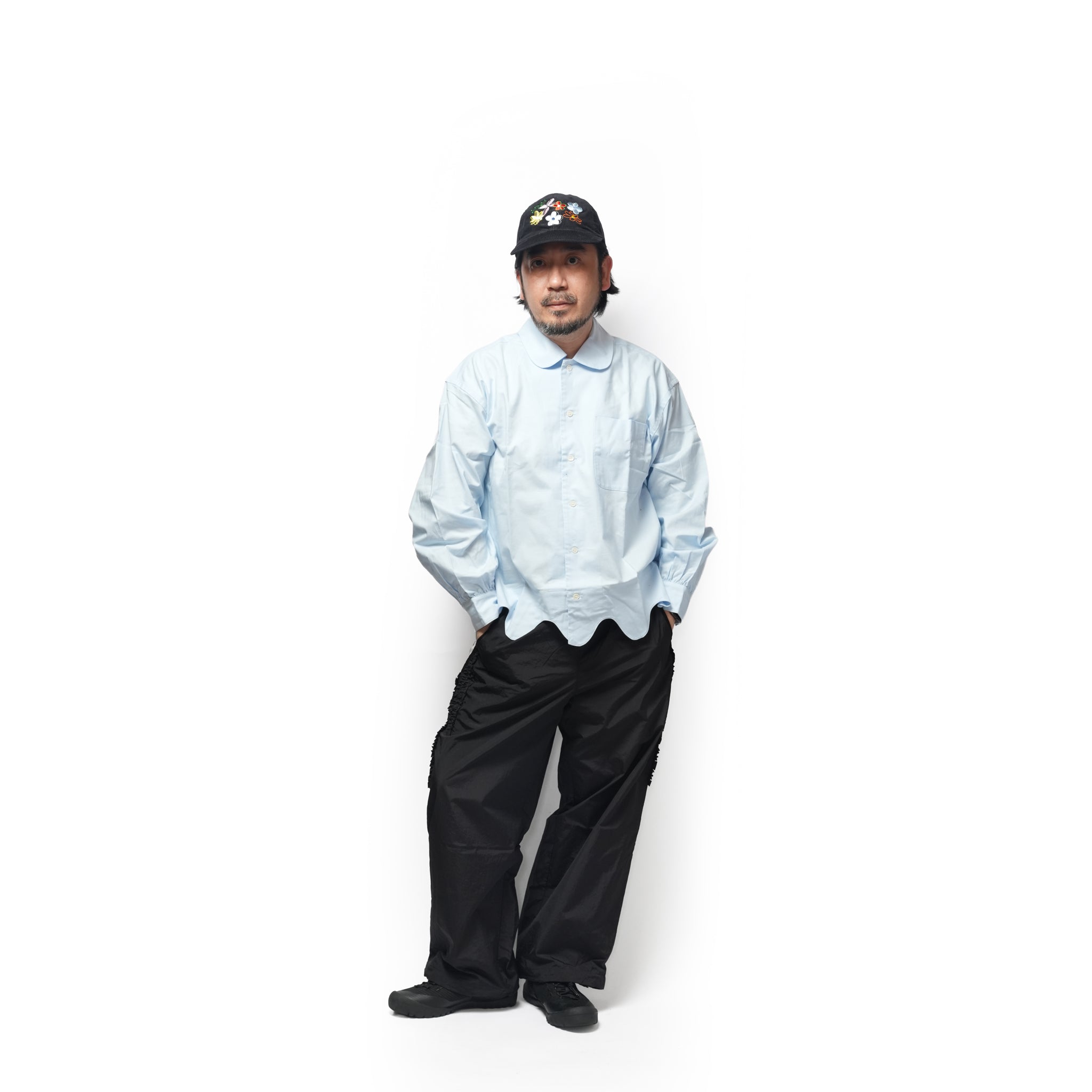 Multi Flower corduroy Cap – Black | NICK GEAR | 入荷予定アイテム