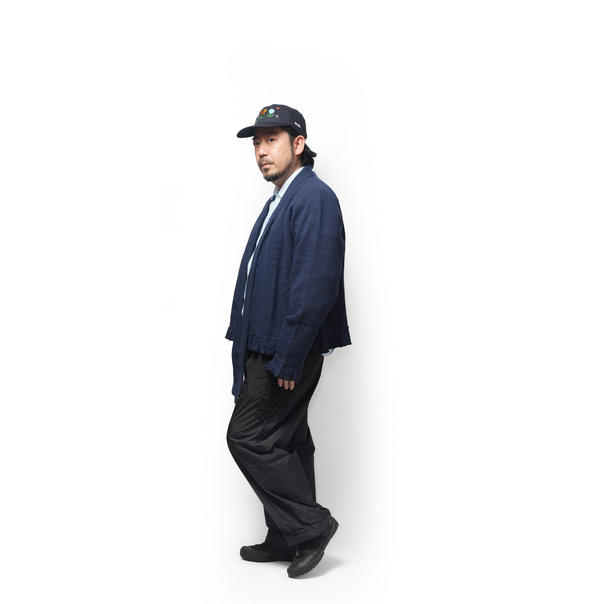 Bow tie cardigan – Navy | NICK GEAR | 入荷予定アイテム