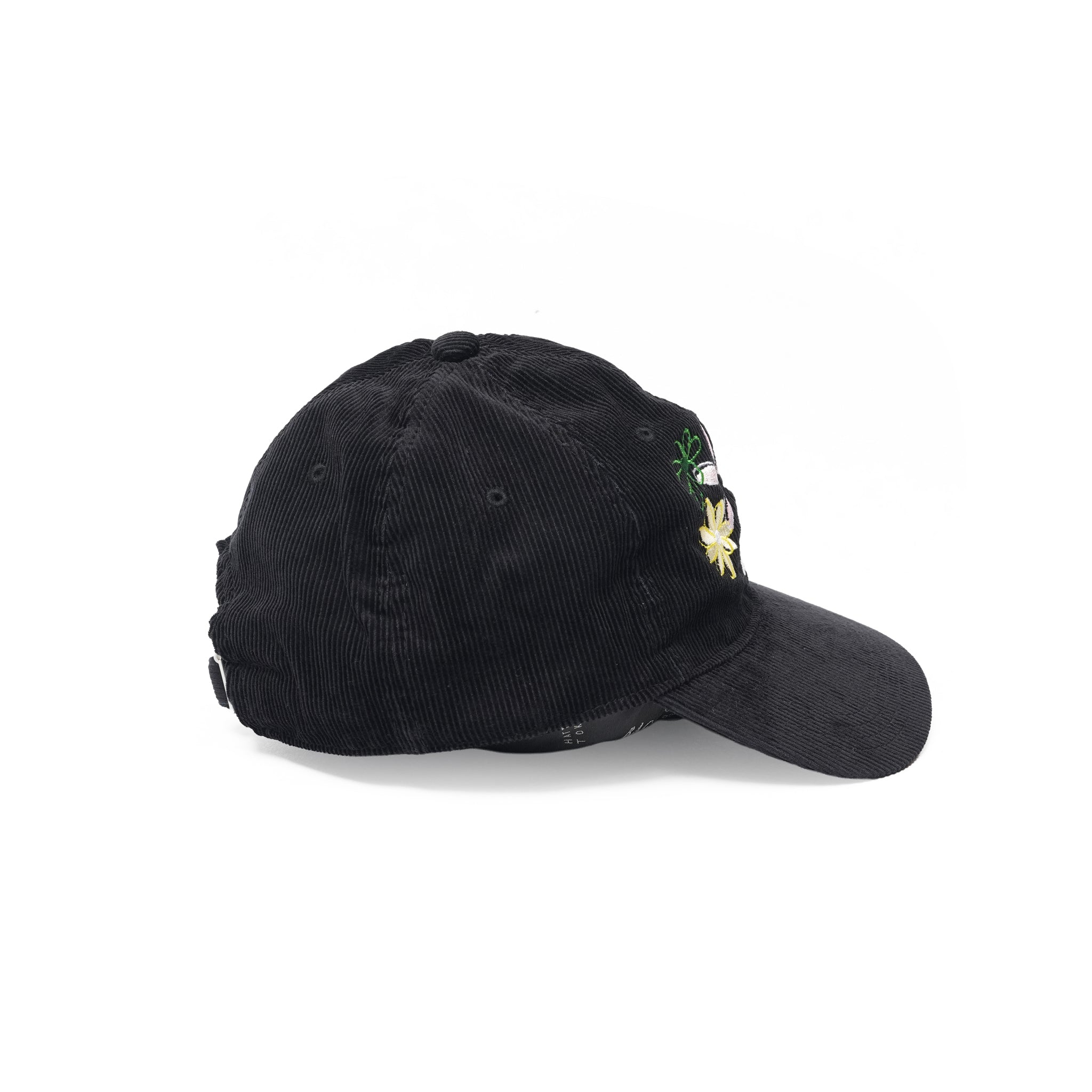 Multi Flower corduroy Cap – Black | NICK GEAR | 入荷予定アイテム