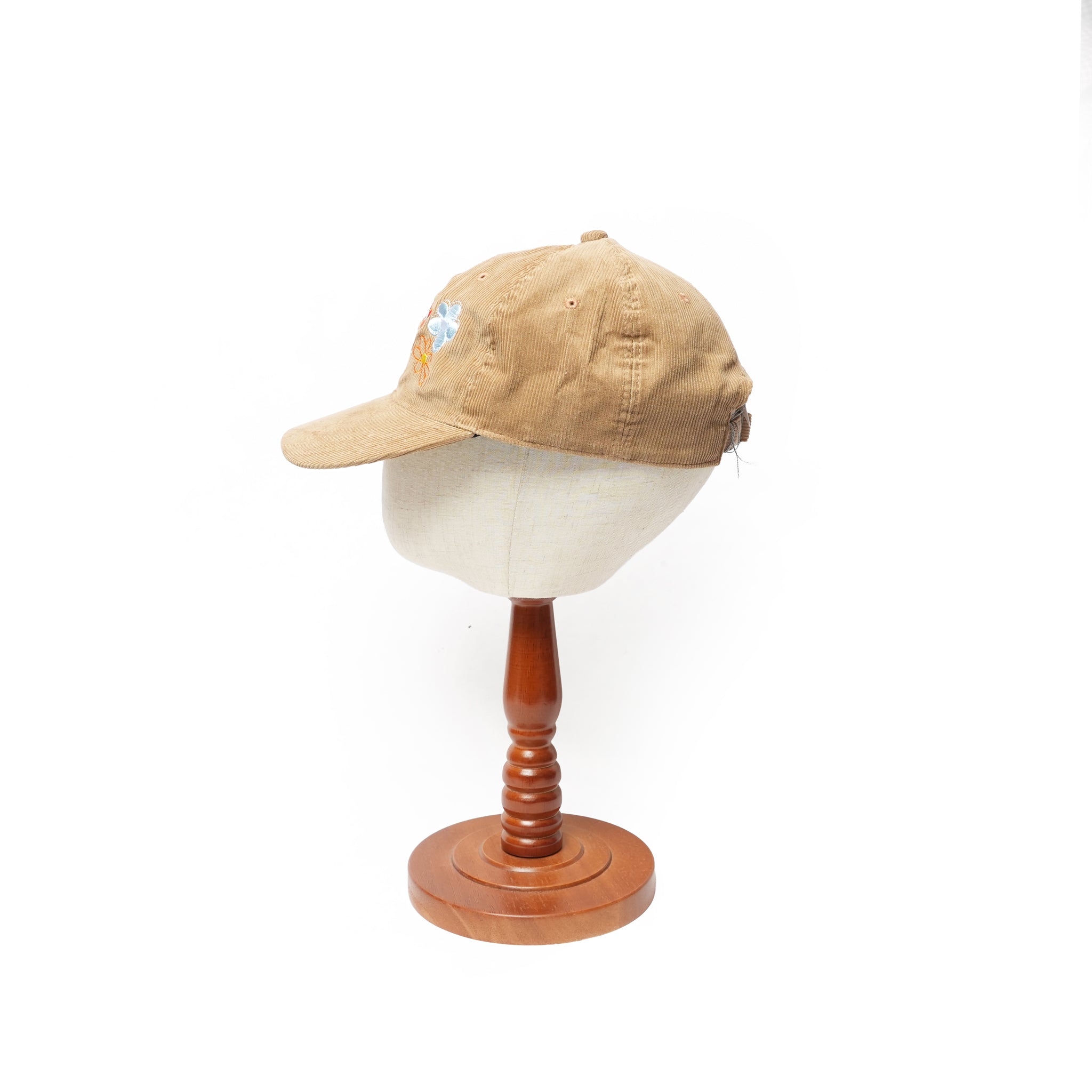 Multi Flower corduroy Cap – Brown | NICK GEAR | 入荷予定アイテム