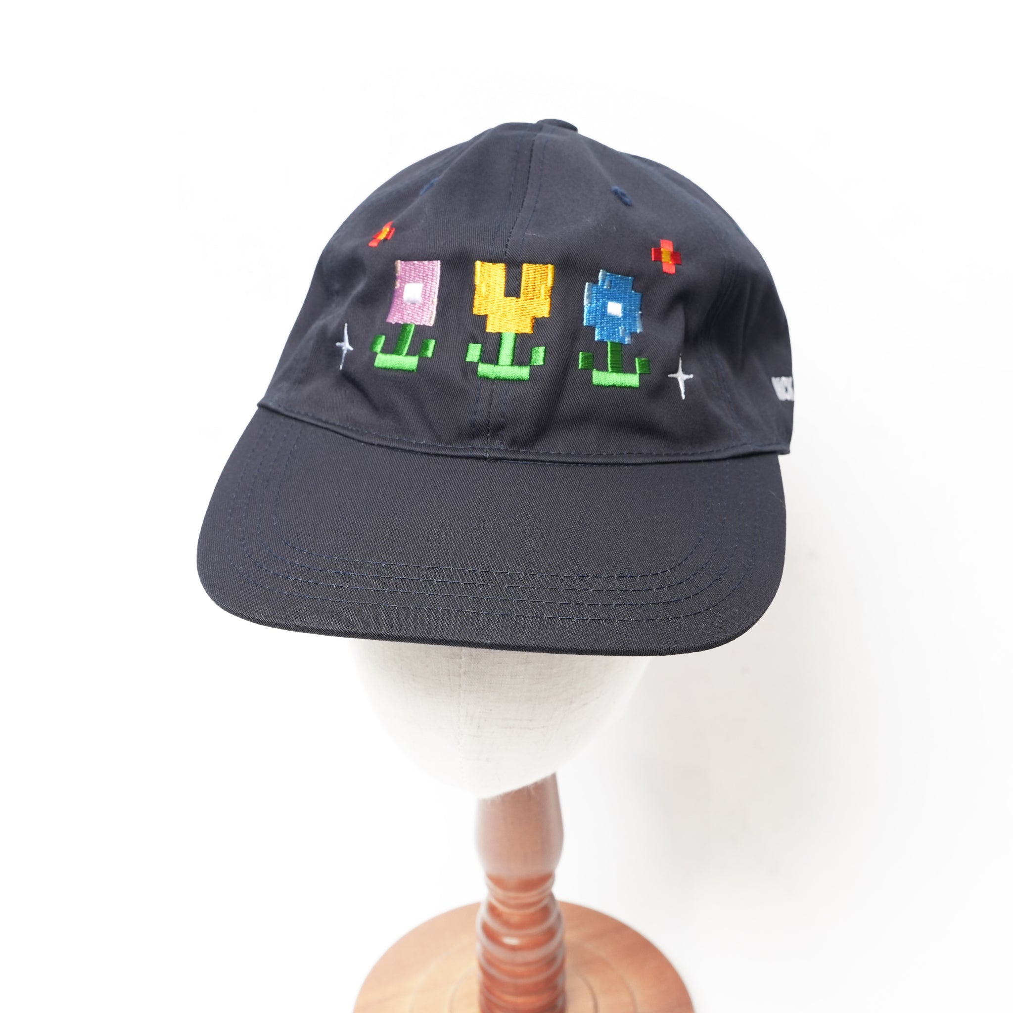 Pixel Flower Cap – Navy | NICK GEAR | 入荷予定アイテム