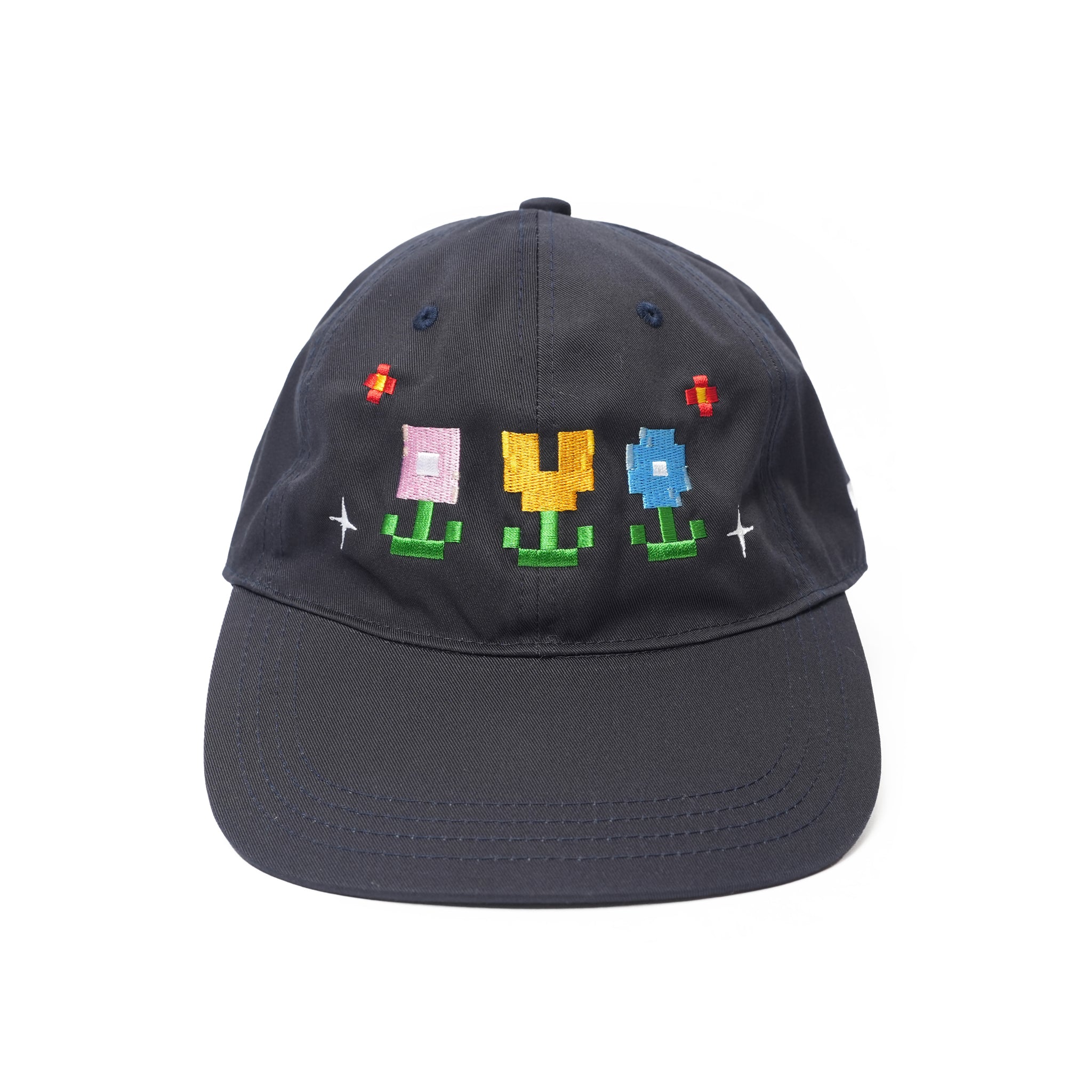 Pixel Flower Cap – Navy | NICK GEAR | 入荷予定アイテム